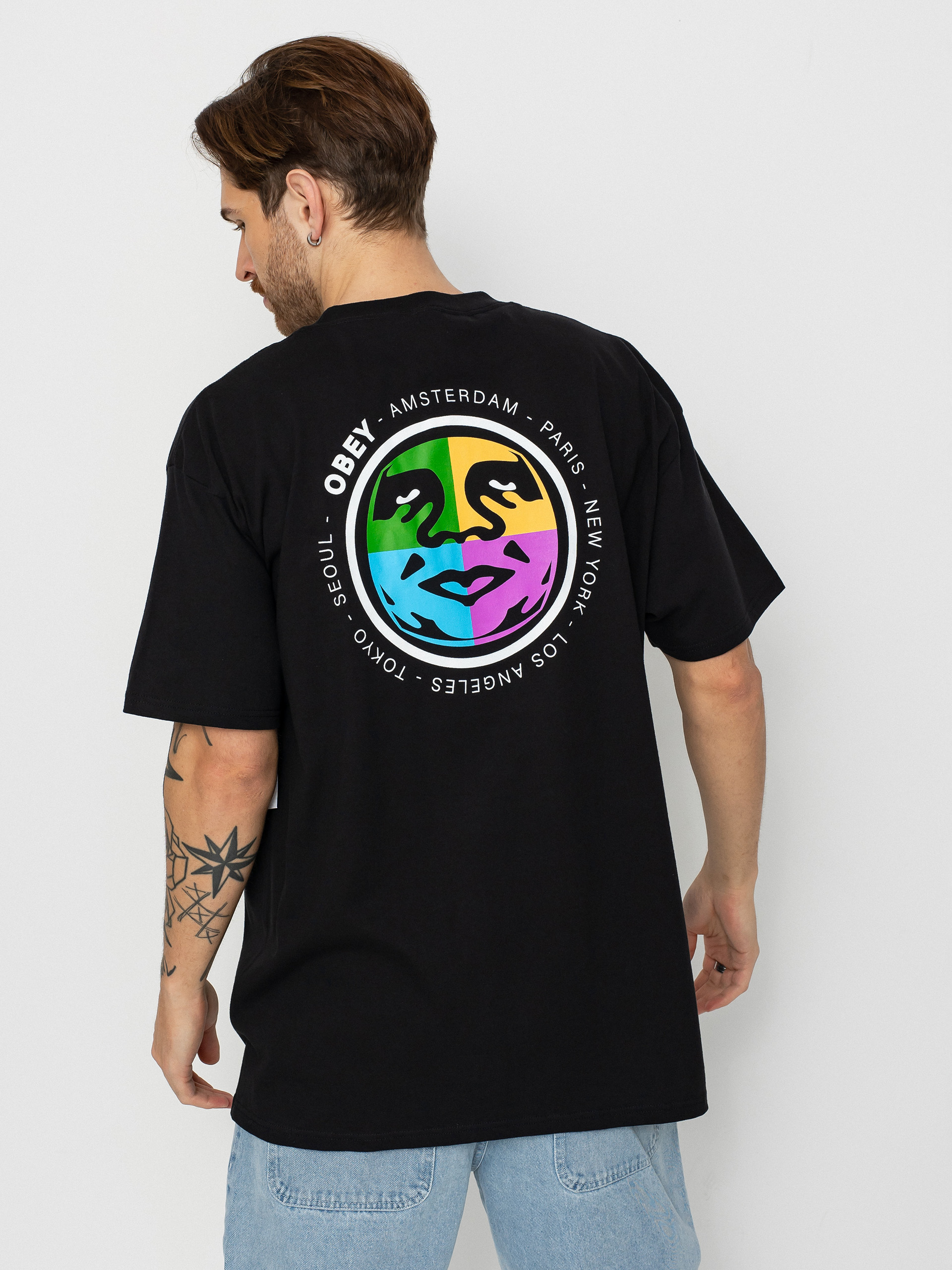 T-shirt OBEY City Built (black)
