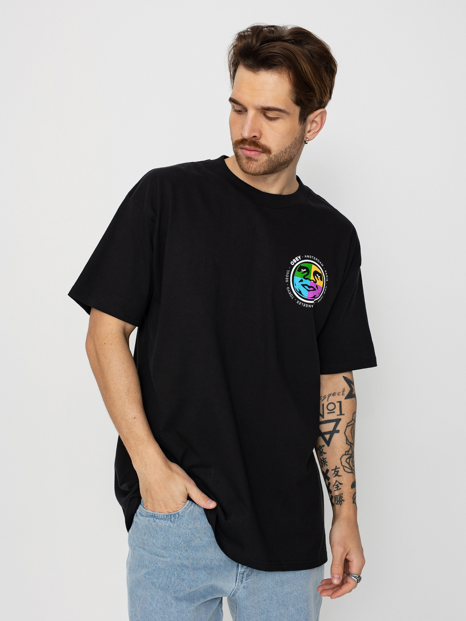 T-shirt OBEY City Built (black)