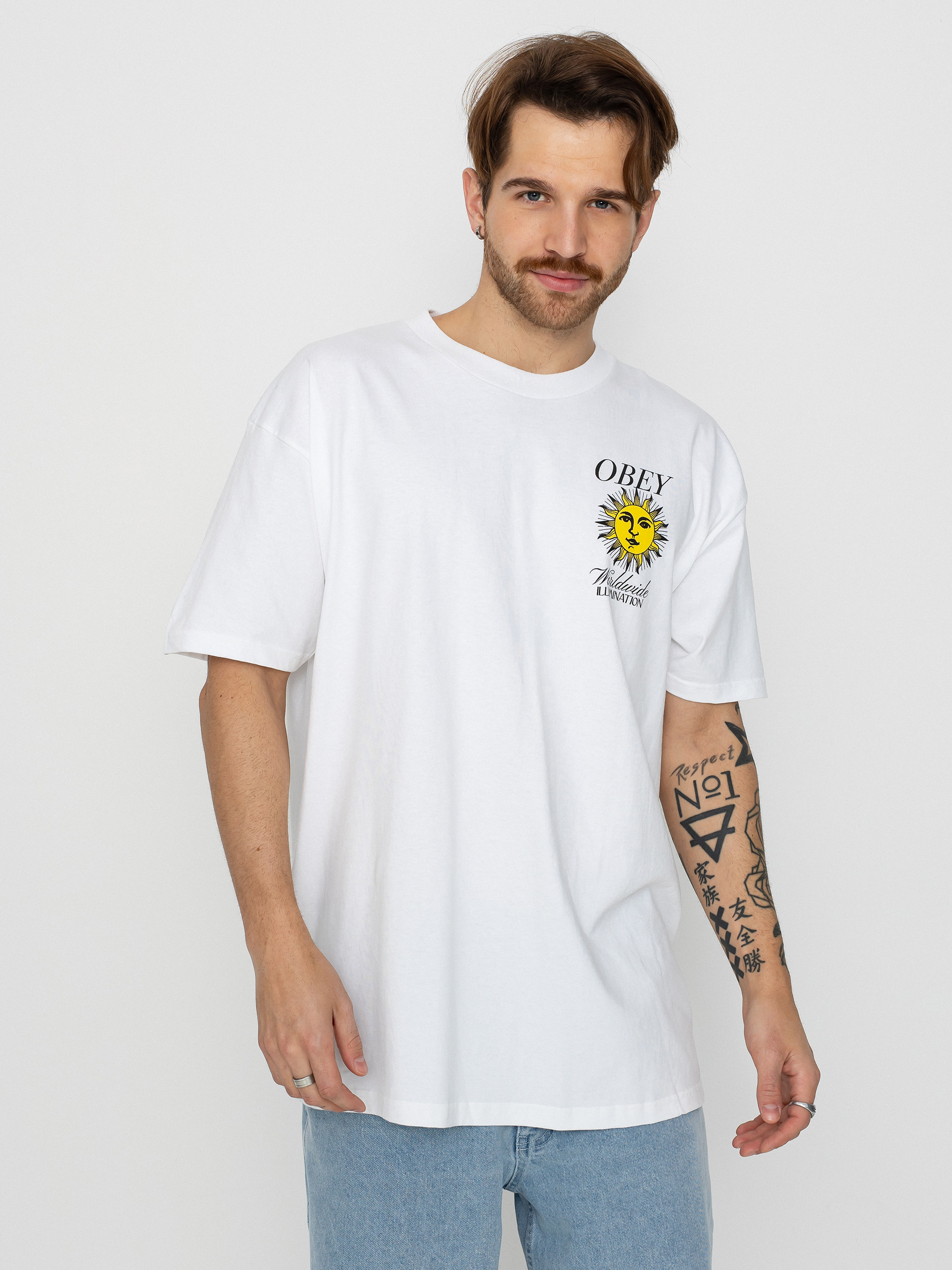 T-shirt OBEY Illumination (white)