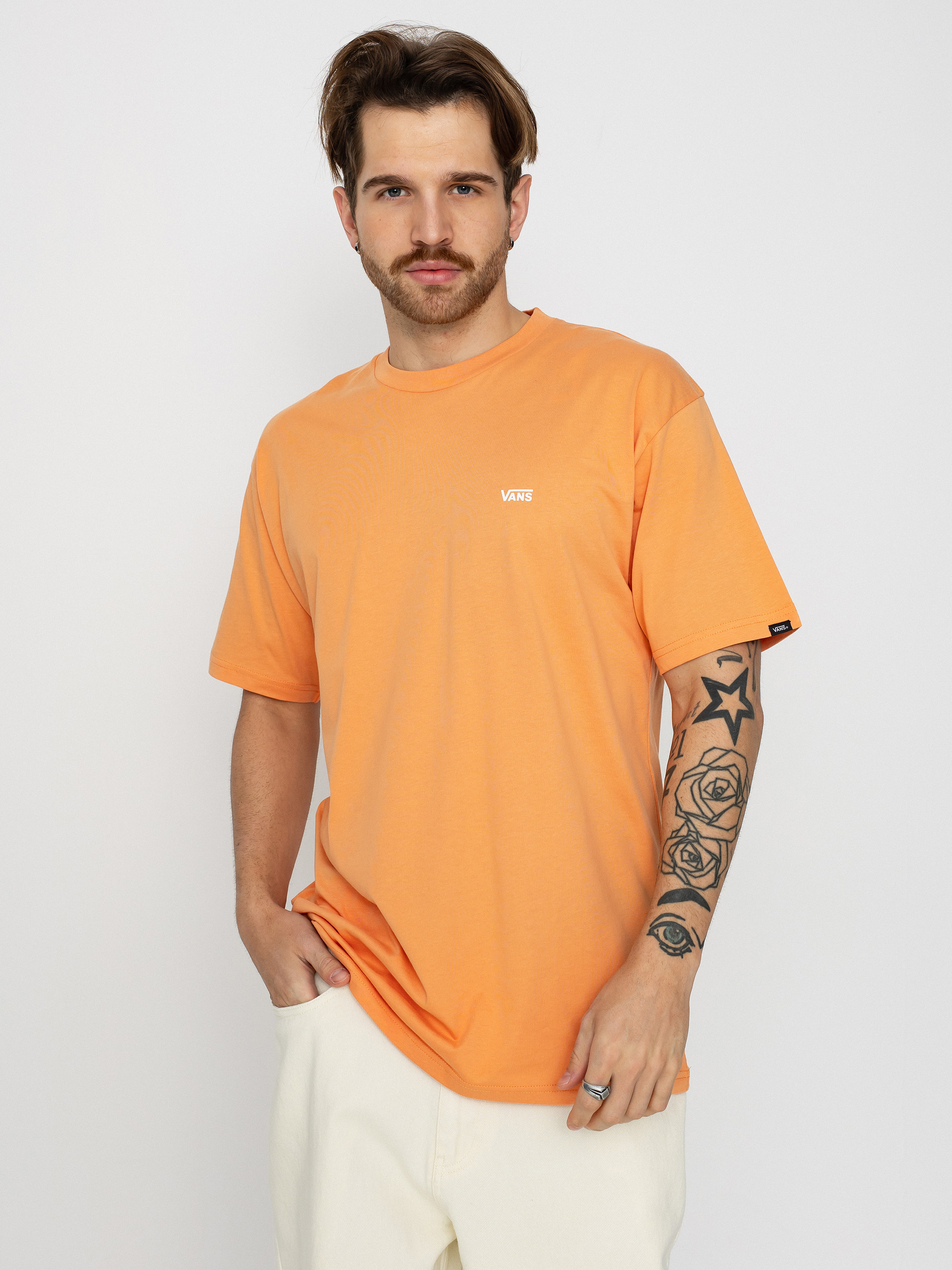 T-shirt Vans Left Chest Logo (copper tan)