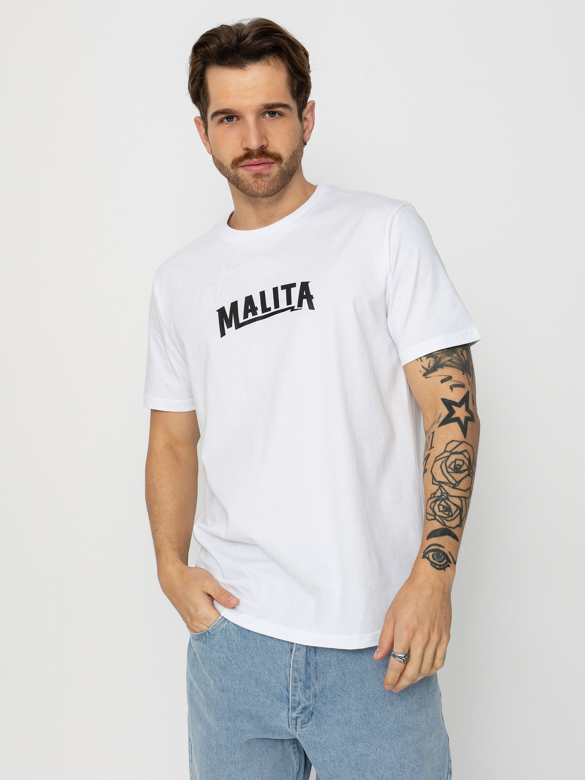 T-shirt Malita Thunder Logo (white)