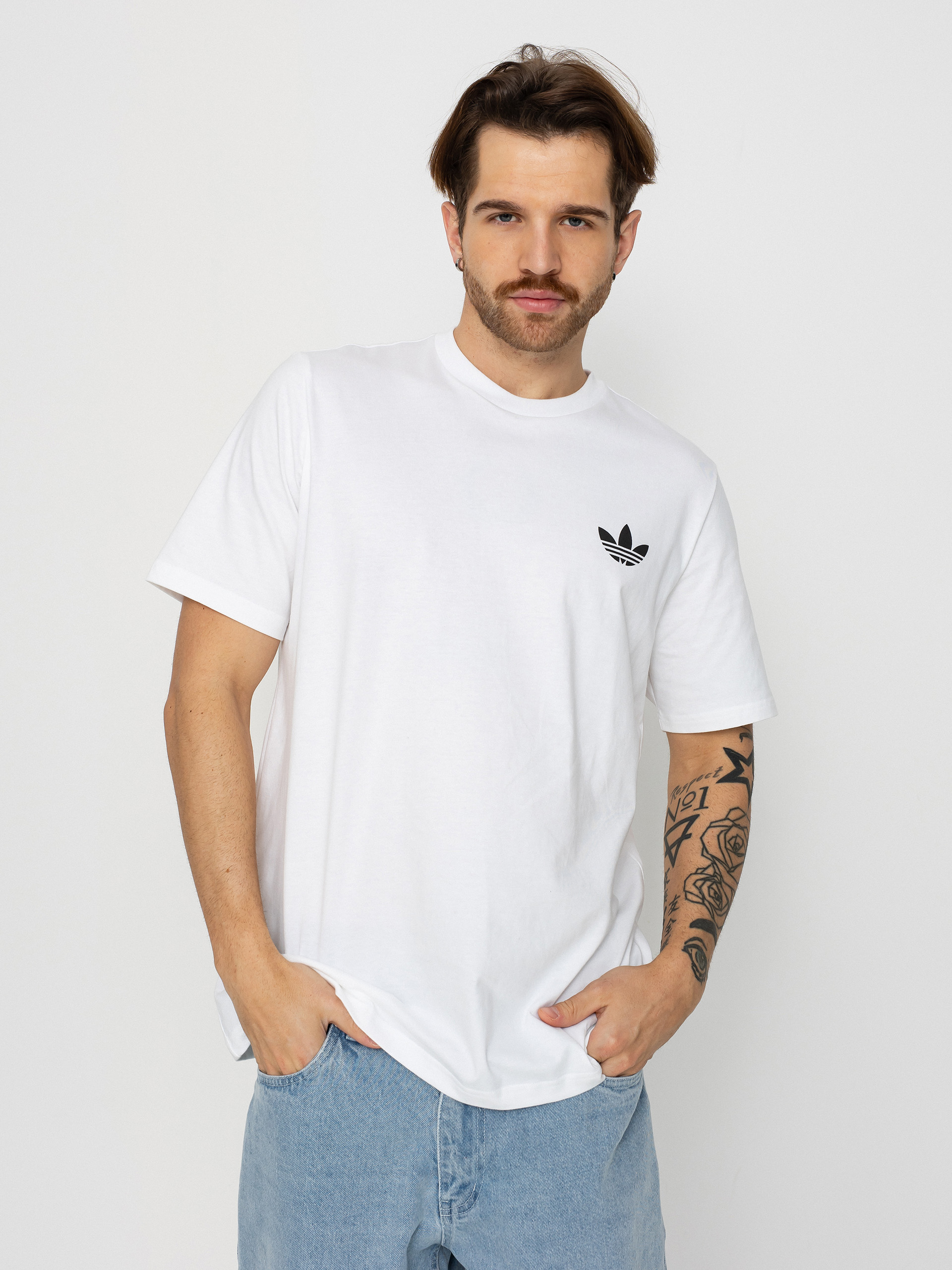 T-shirt adidas 4.0 Stlogo (white/black)