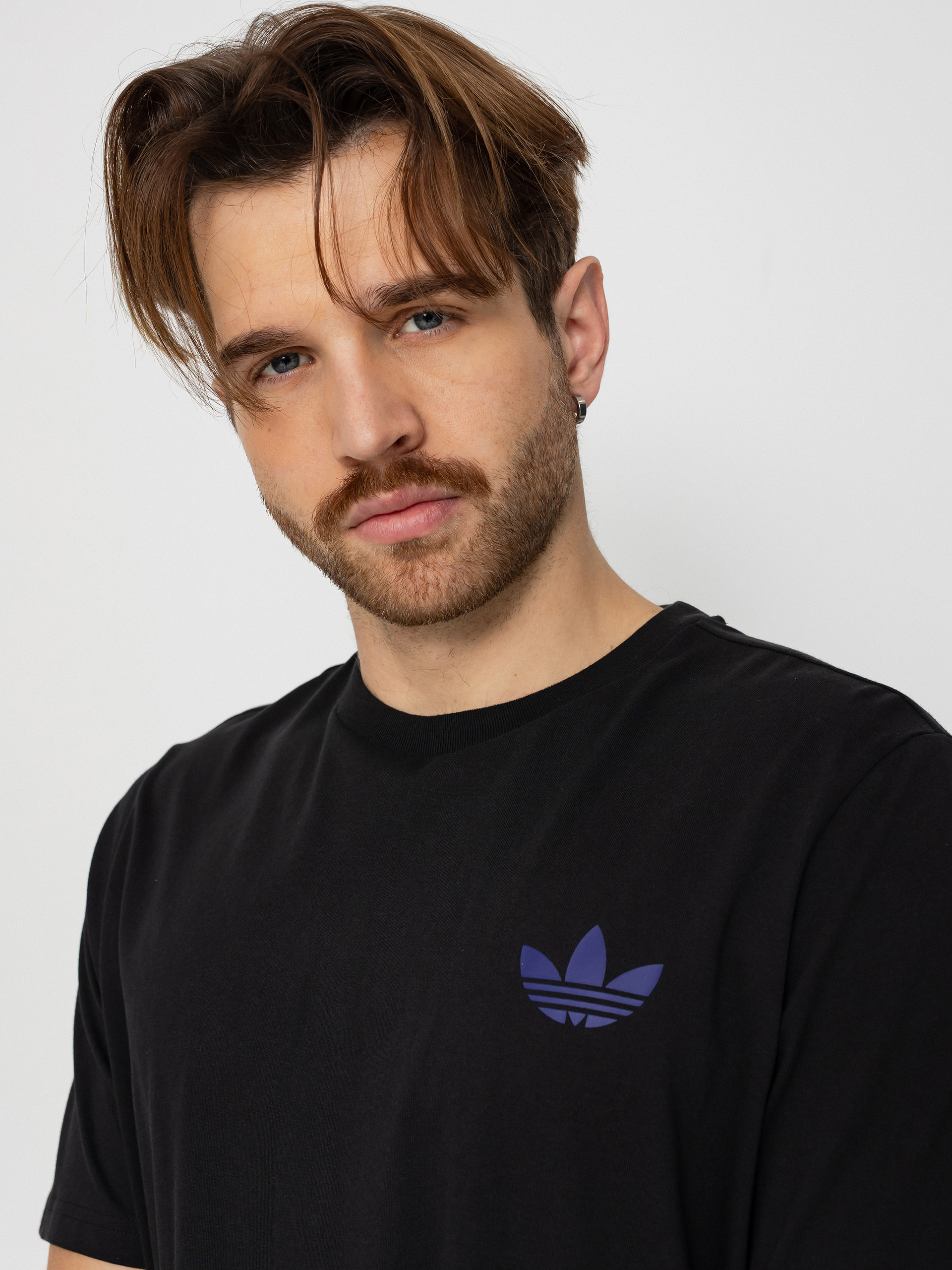 T-shirt adidas 4.0 Stlogo (black/cpurpl)