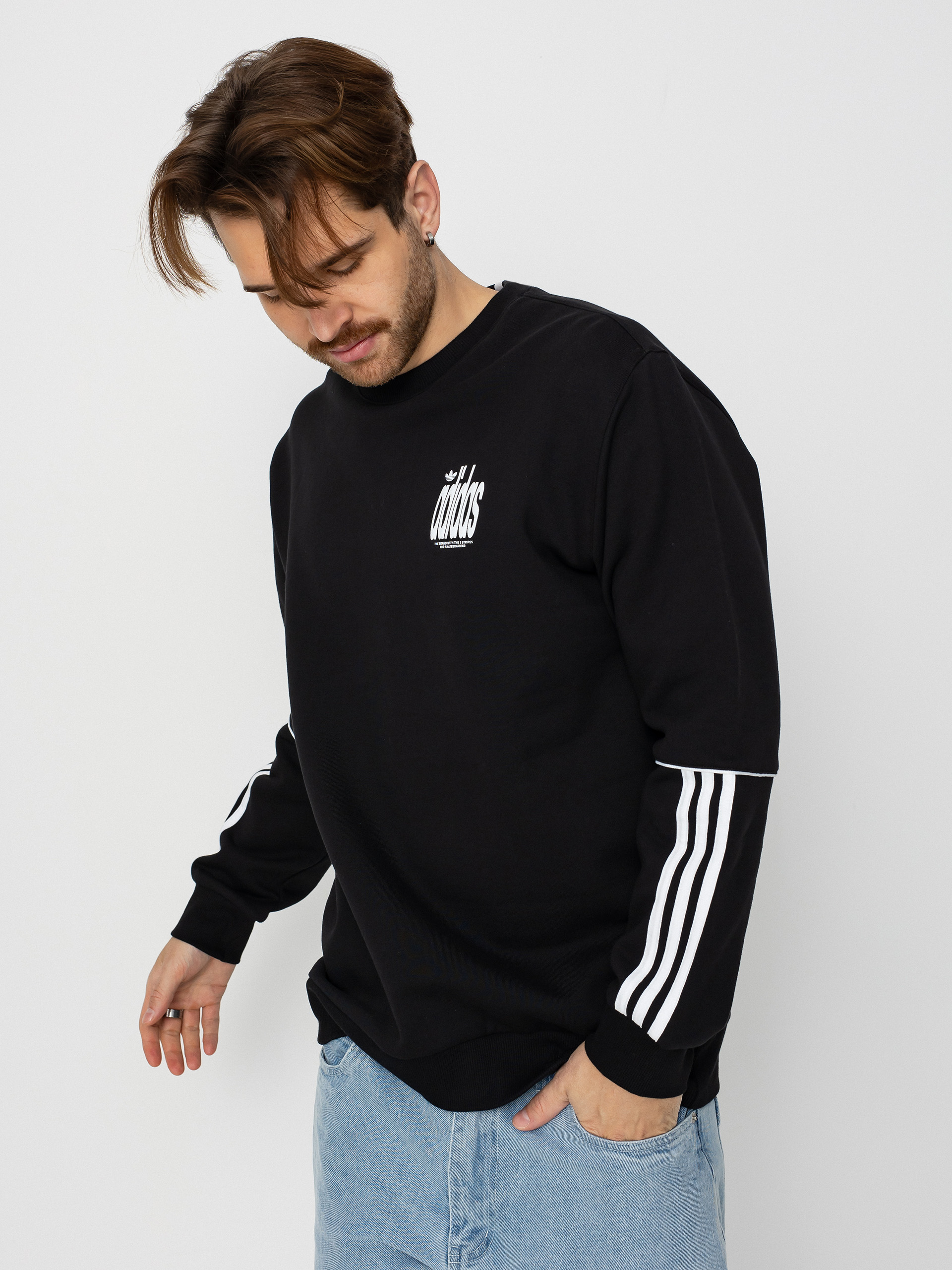 Bluza adidas 4.0 Stretch Crew (black/white)