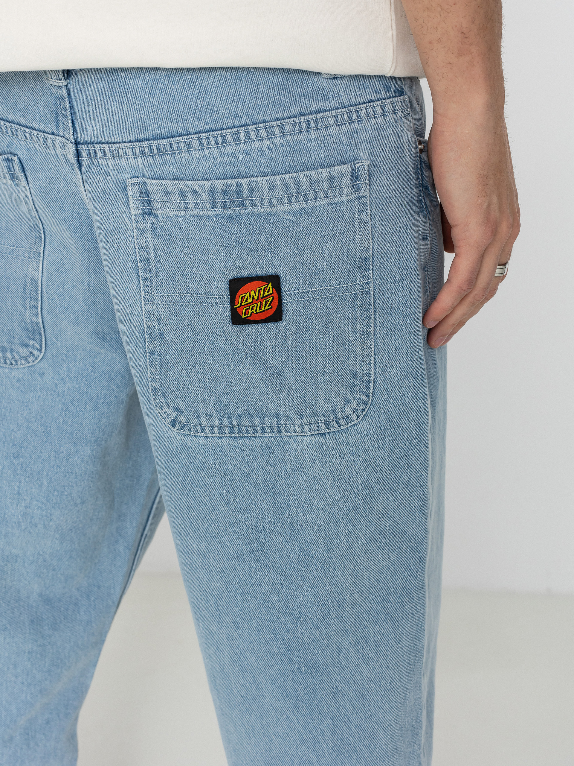 Spodnie Santa Cruz Classic Label Jean (stone wash)