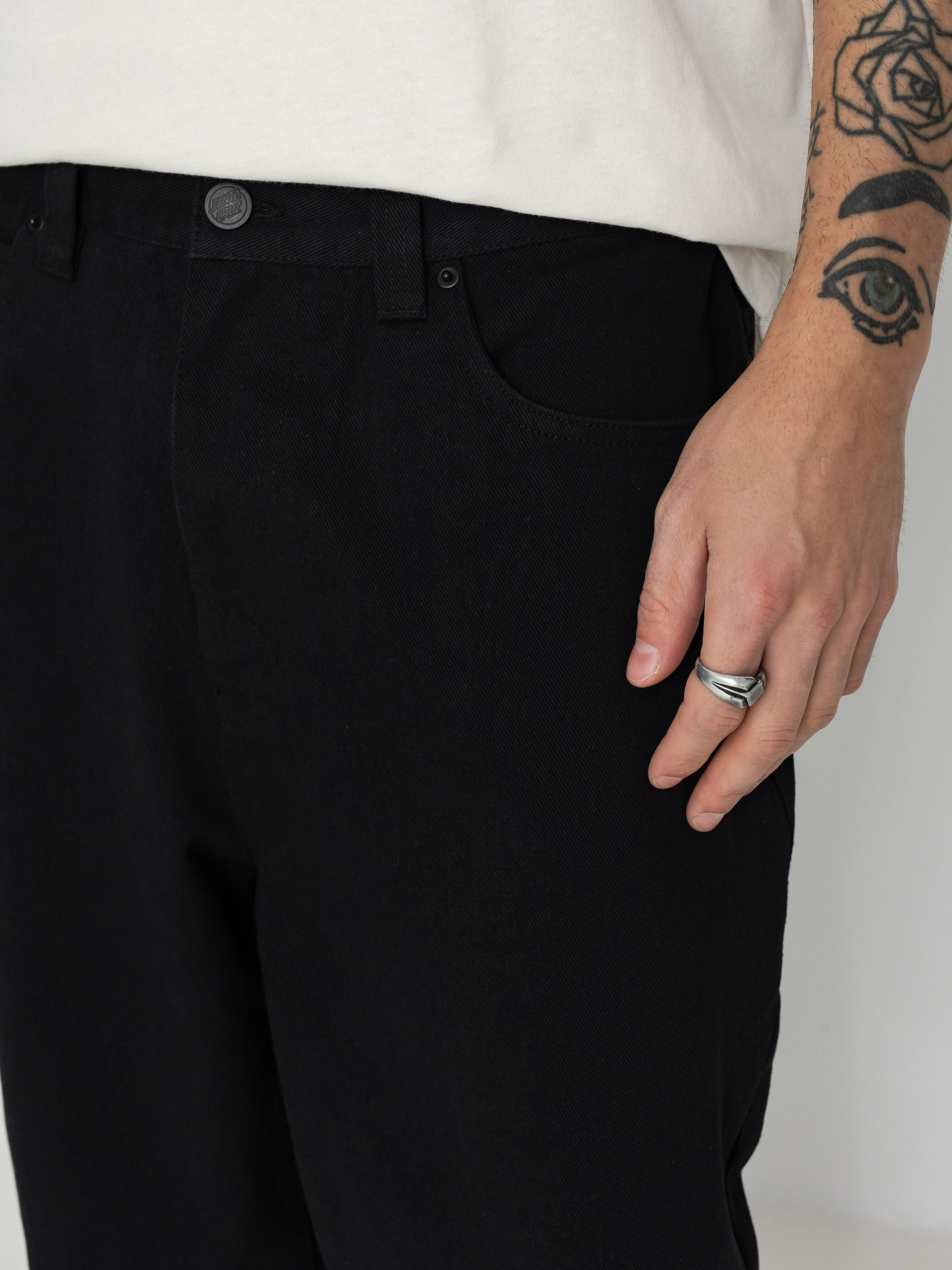 Spodnie Santa Cruz Big Pant - czarny (dye black)
