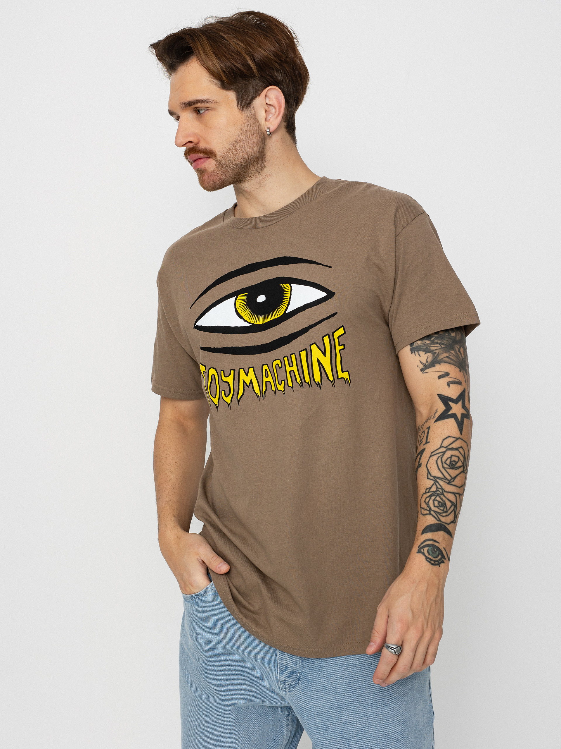 T-shirt Toy Machine Eye Machine (khaki)