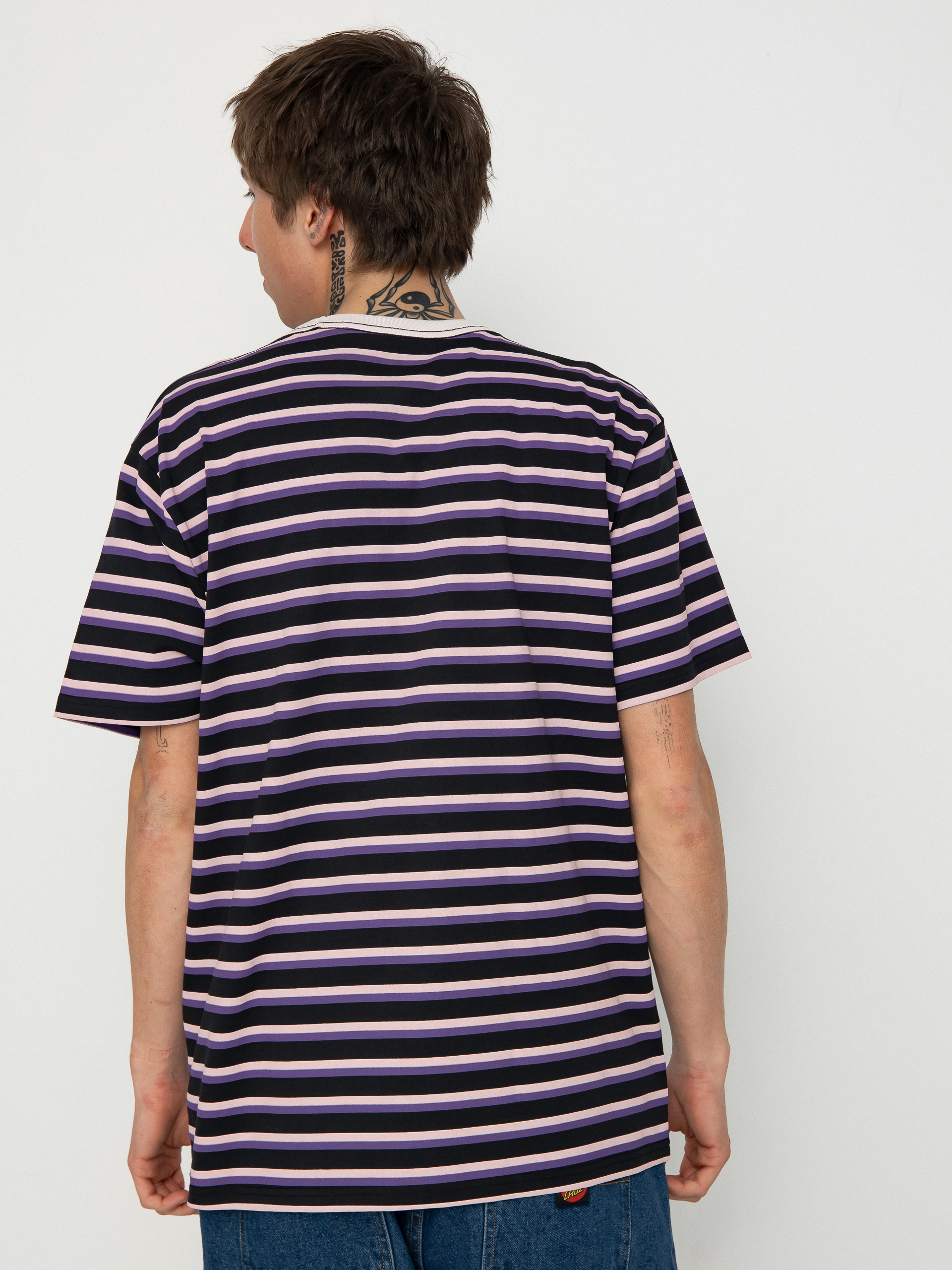 T-shirt Volcom Rayeah Stripes (black)