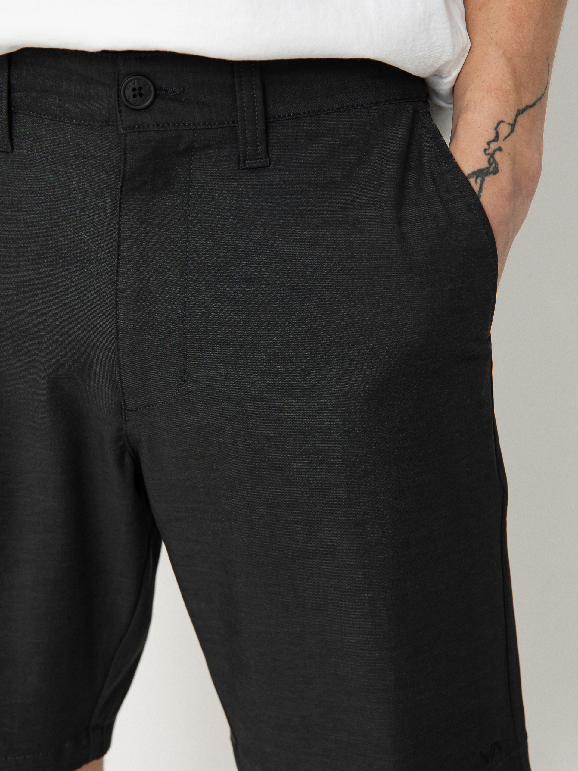 Szorty RVCA Back In Hybrid (black)