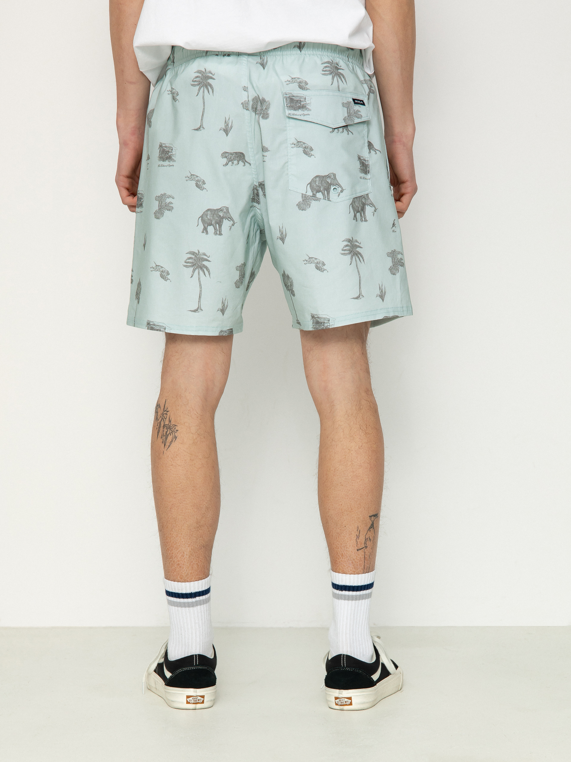 Boardshorty RVCA Barnes Elastic (cool blue)