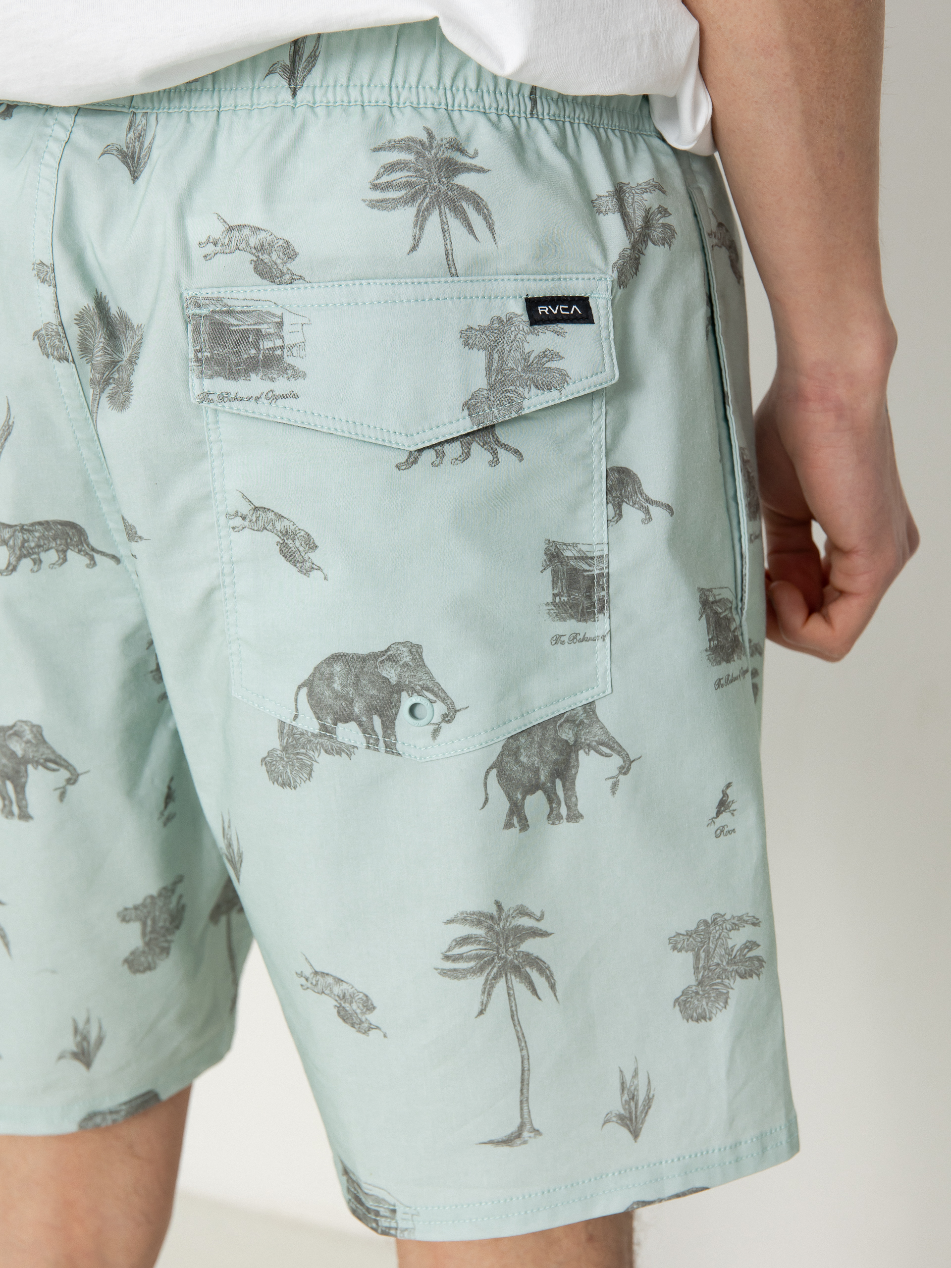 Boardshorty RVCA Barnes Elastic (cool blue)