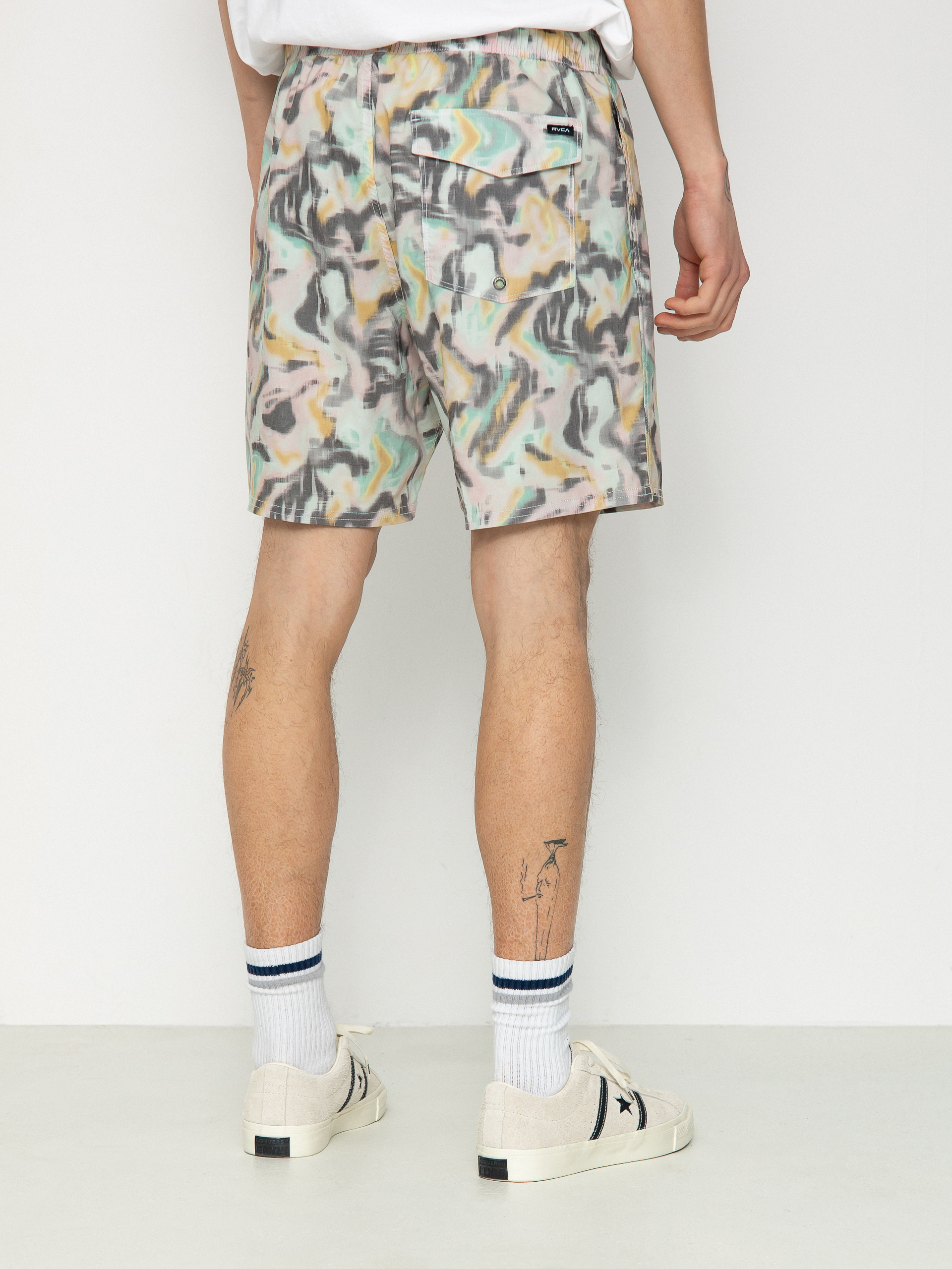 Boardshorty RVCA Manic Elastic (light blue)