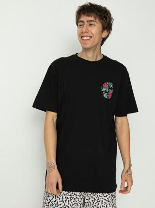 T-shirt Santa Cruz Dressen Rose Crew Two (black)
