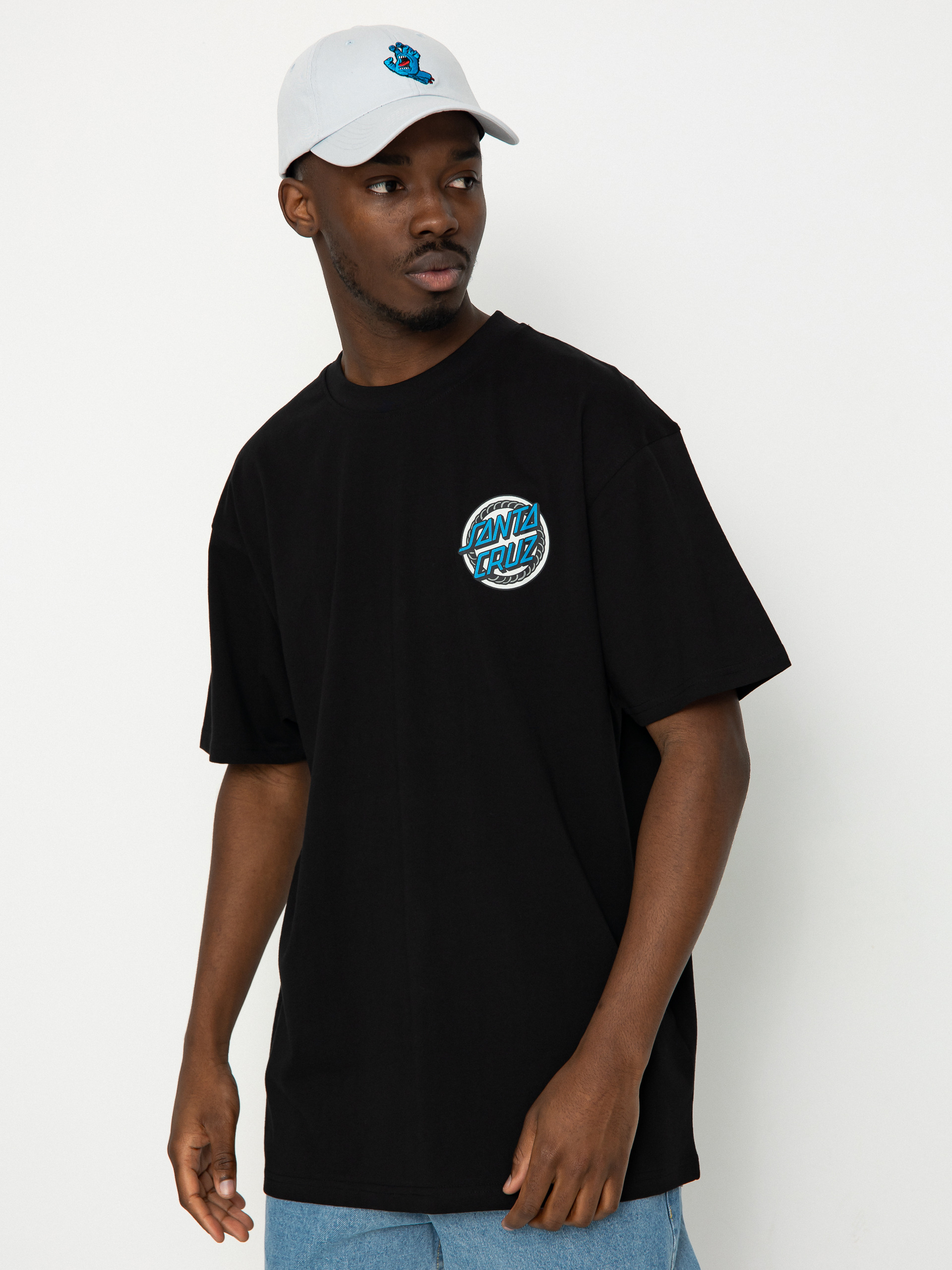 T-shirt Santa Cruz Dressen Rose Crew One (black)