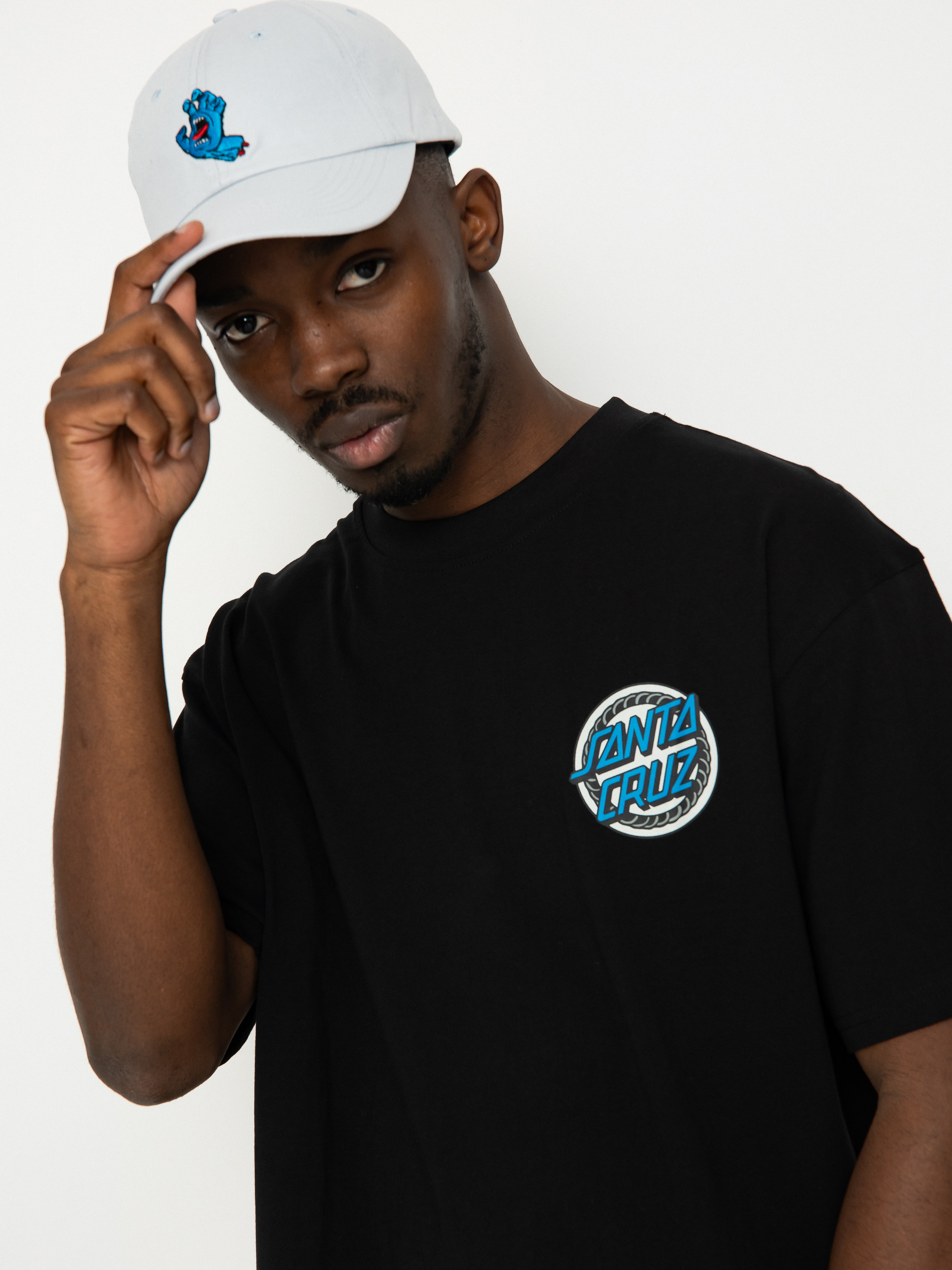 T-shirt Santa Cruz Dressen Rose Crew One (black)