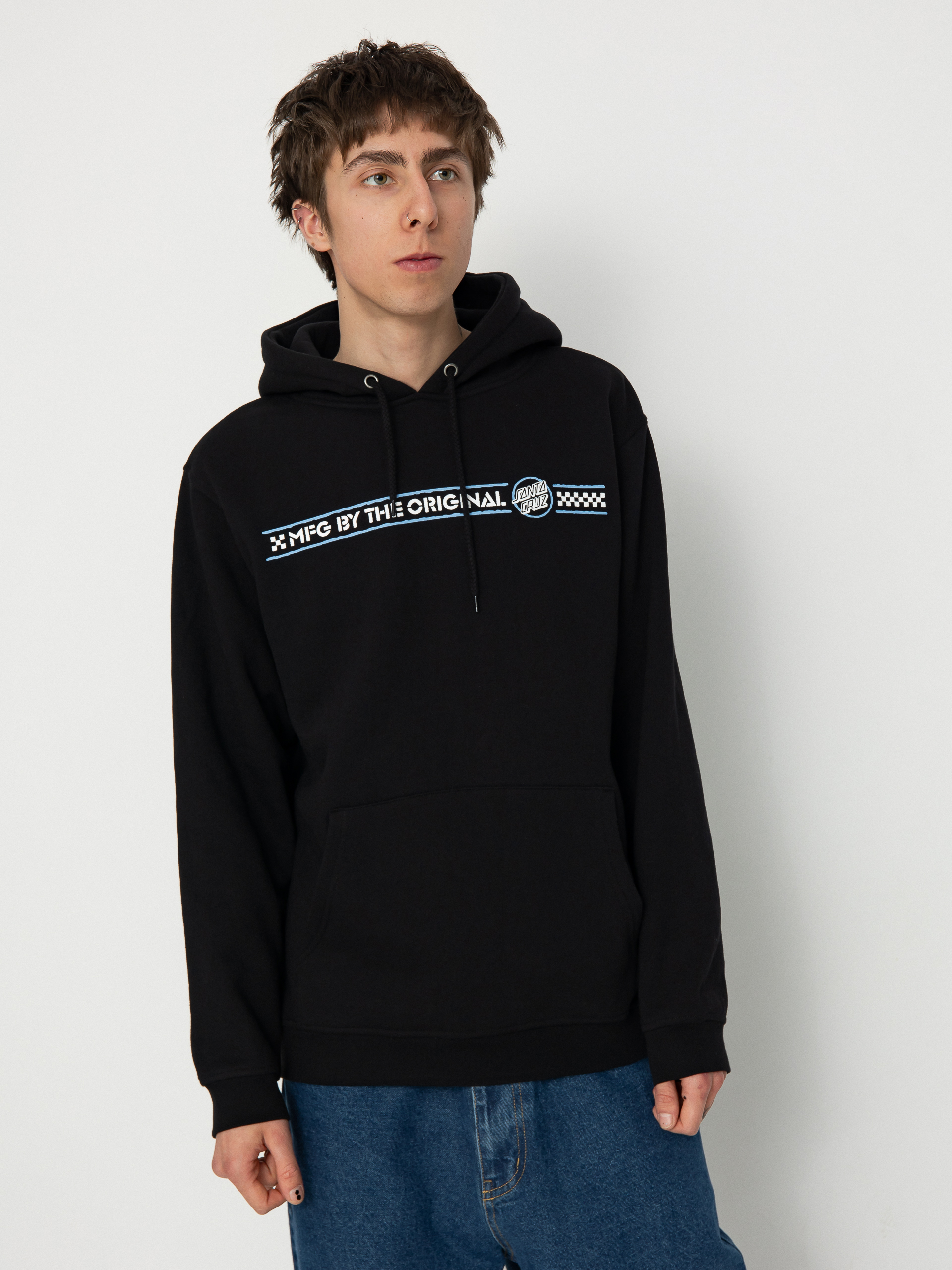 Bluza z kapturem Santa Cruz Breaker Dot (black)