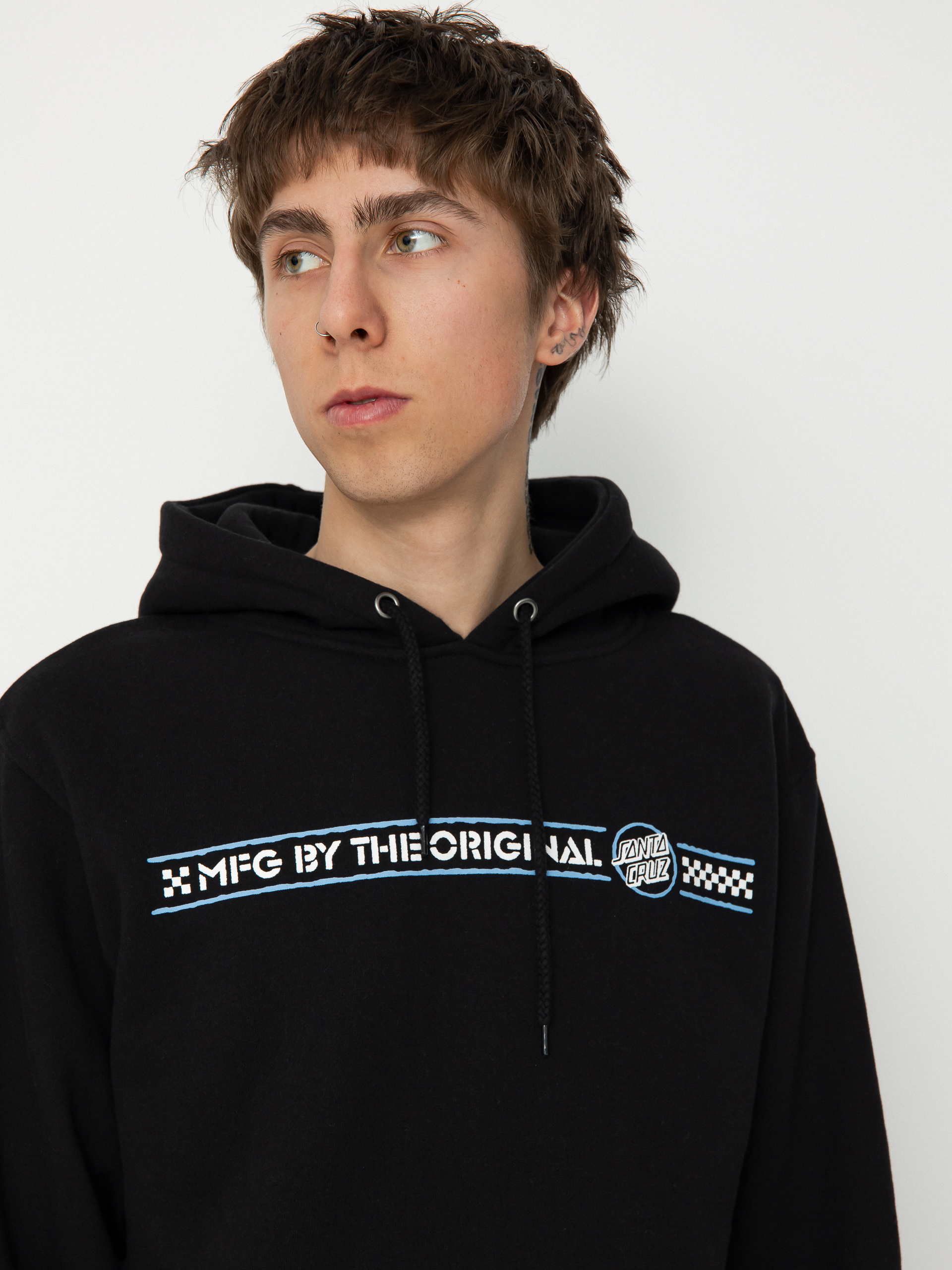 Bluza z kapturem Santa Cruz Breaker Dot (black)