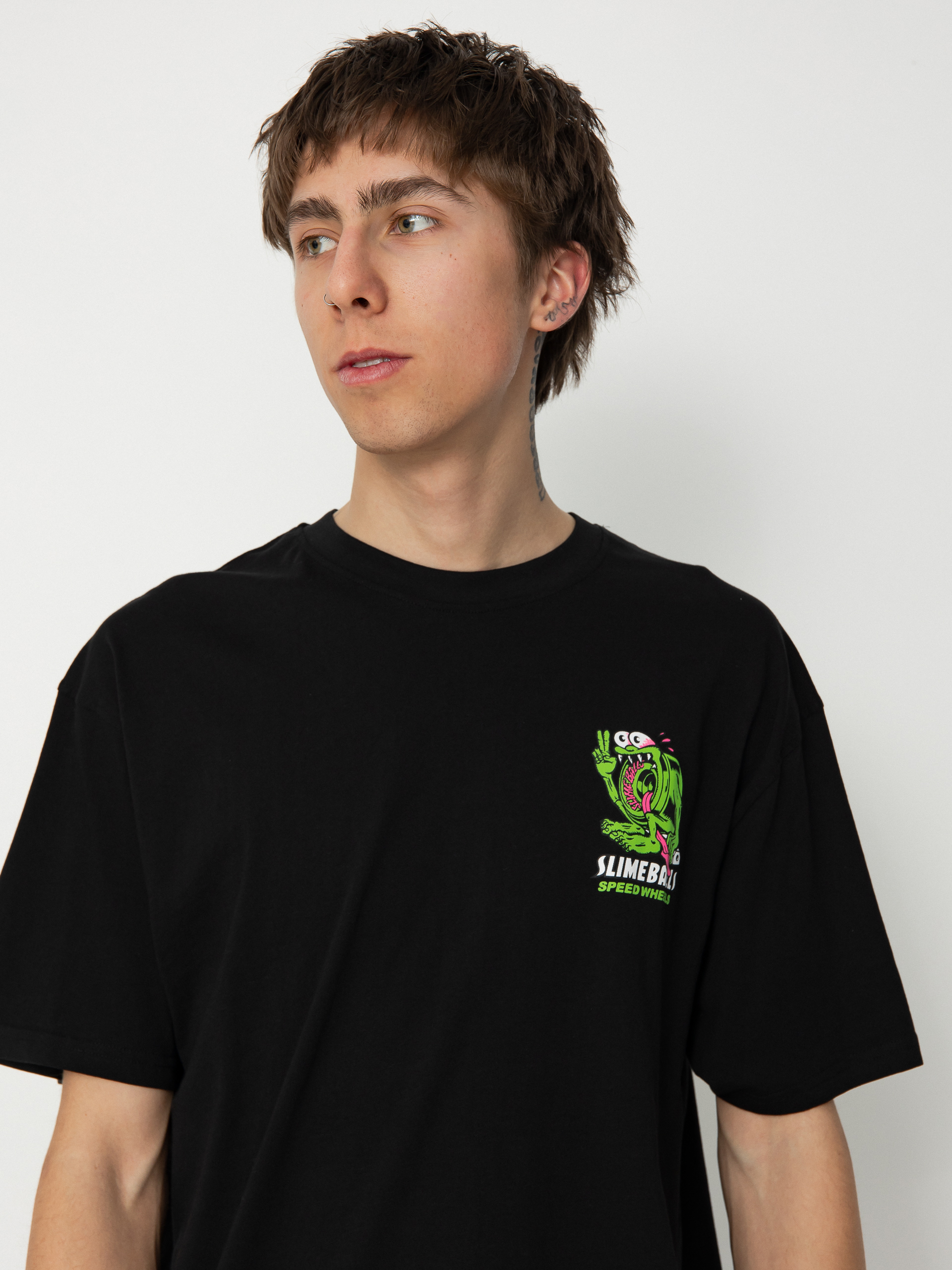 T-shirt Santa Cruz Slimey II (black)