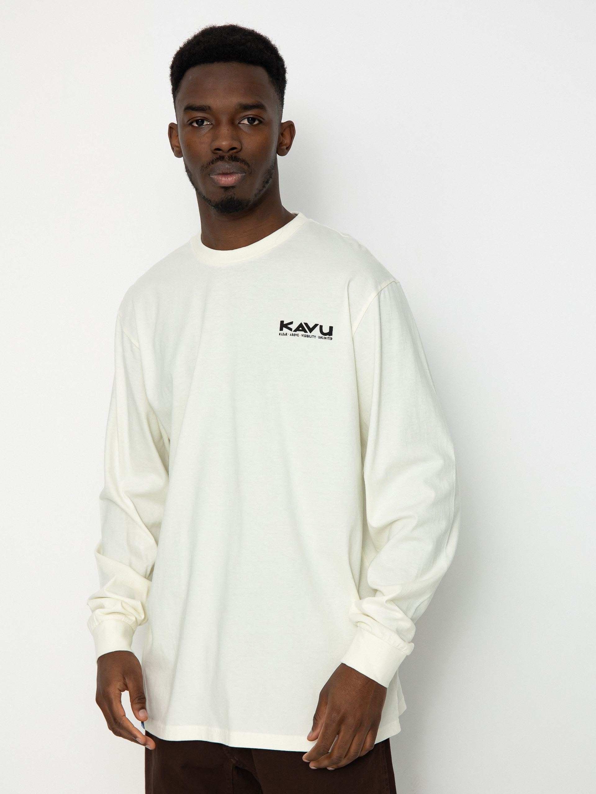 T-shirt Kavu LS Etch Art (off white)