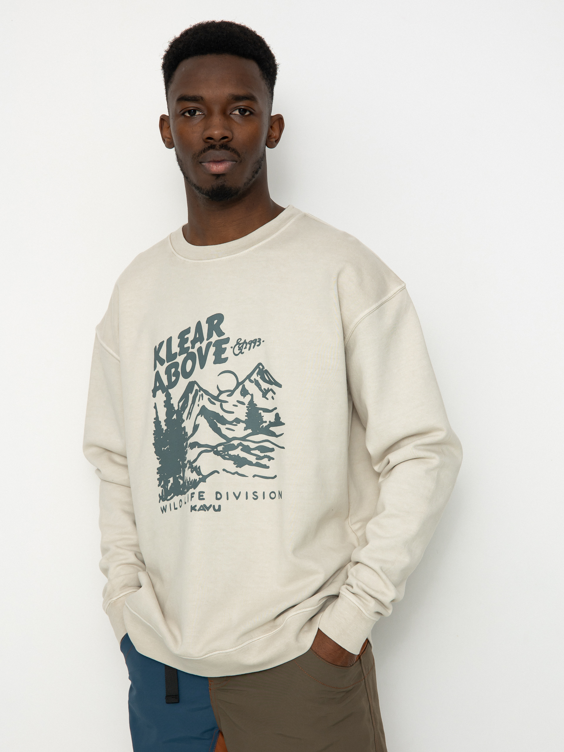 Bluza Kavu KAVU Core Crew (oatmeal)