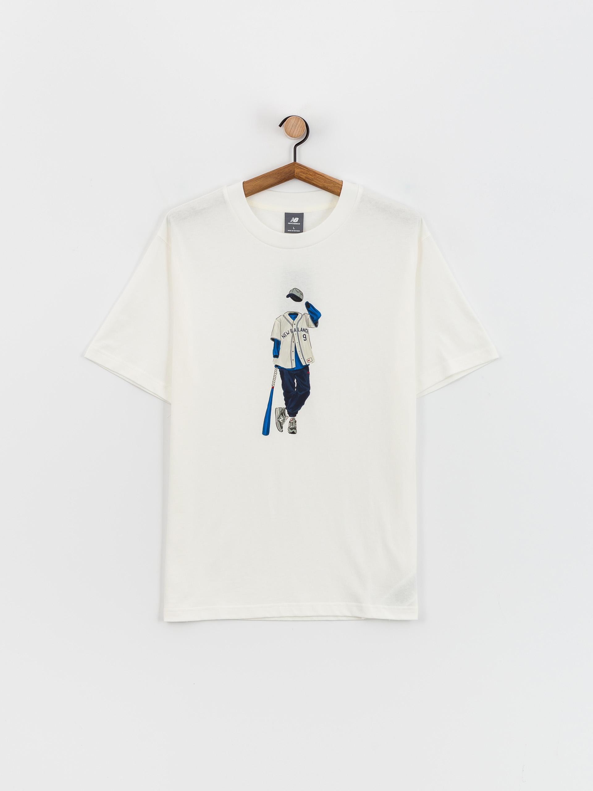 T-shirt New Balance Athletics Baseball (sea salt)