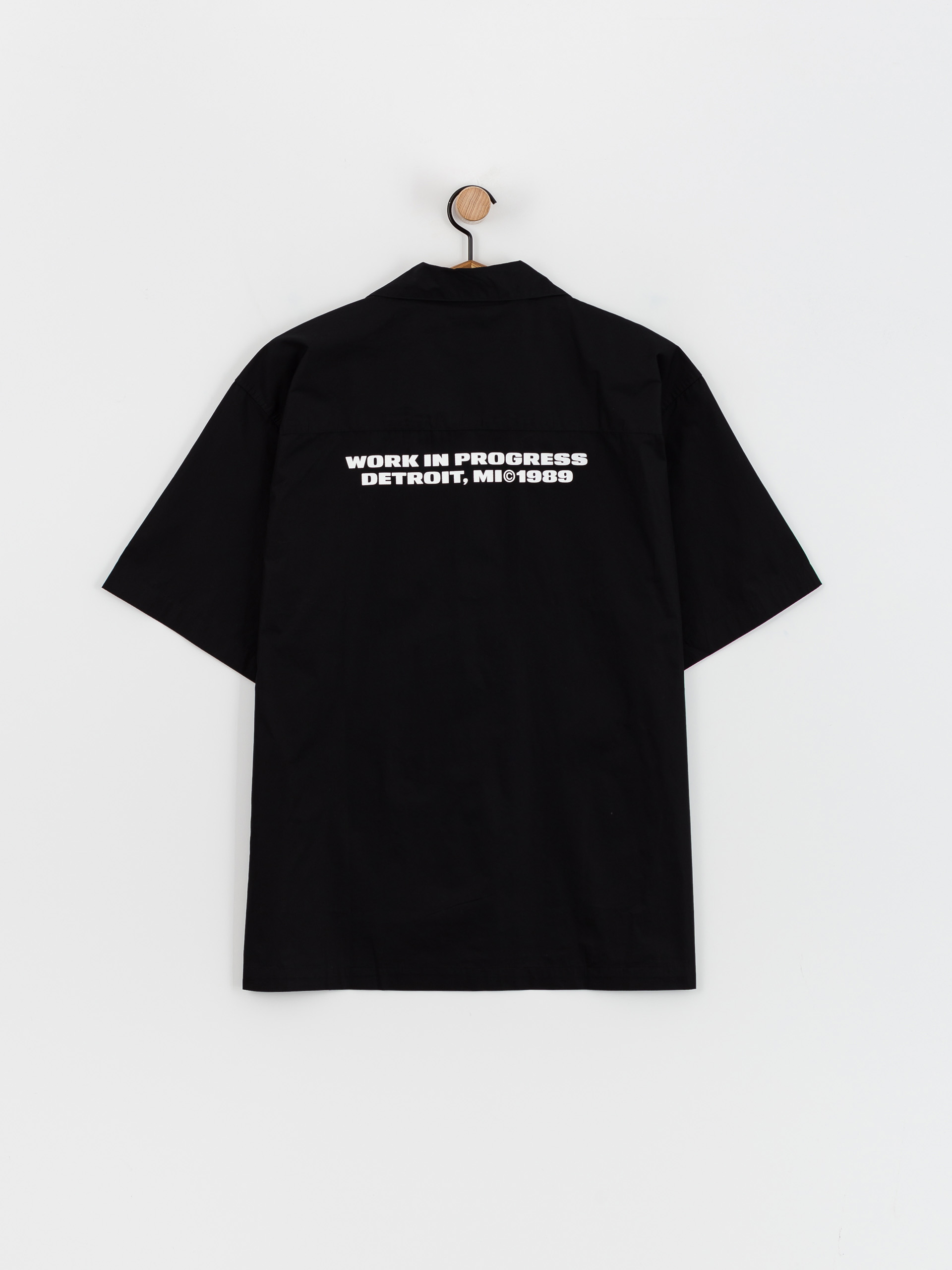 Koszula Carhartt WIP Link Script (black/white)
