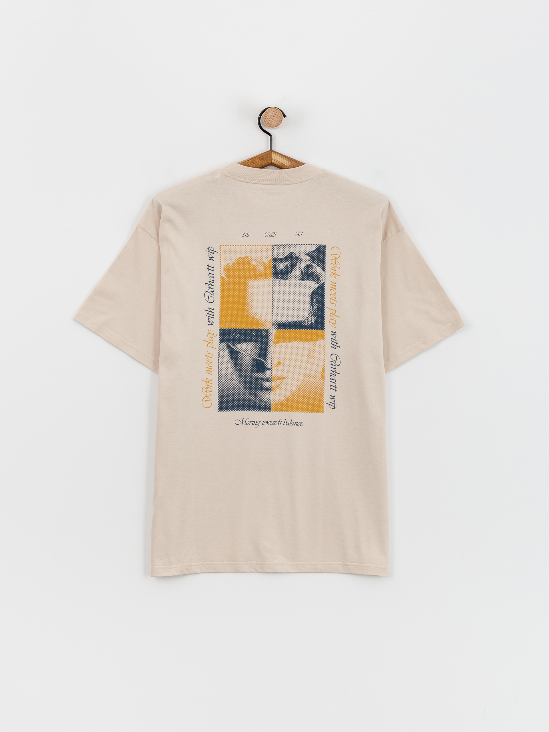 T-shirt Carhartt WIP Work & Play (tonic)