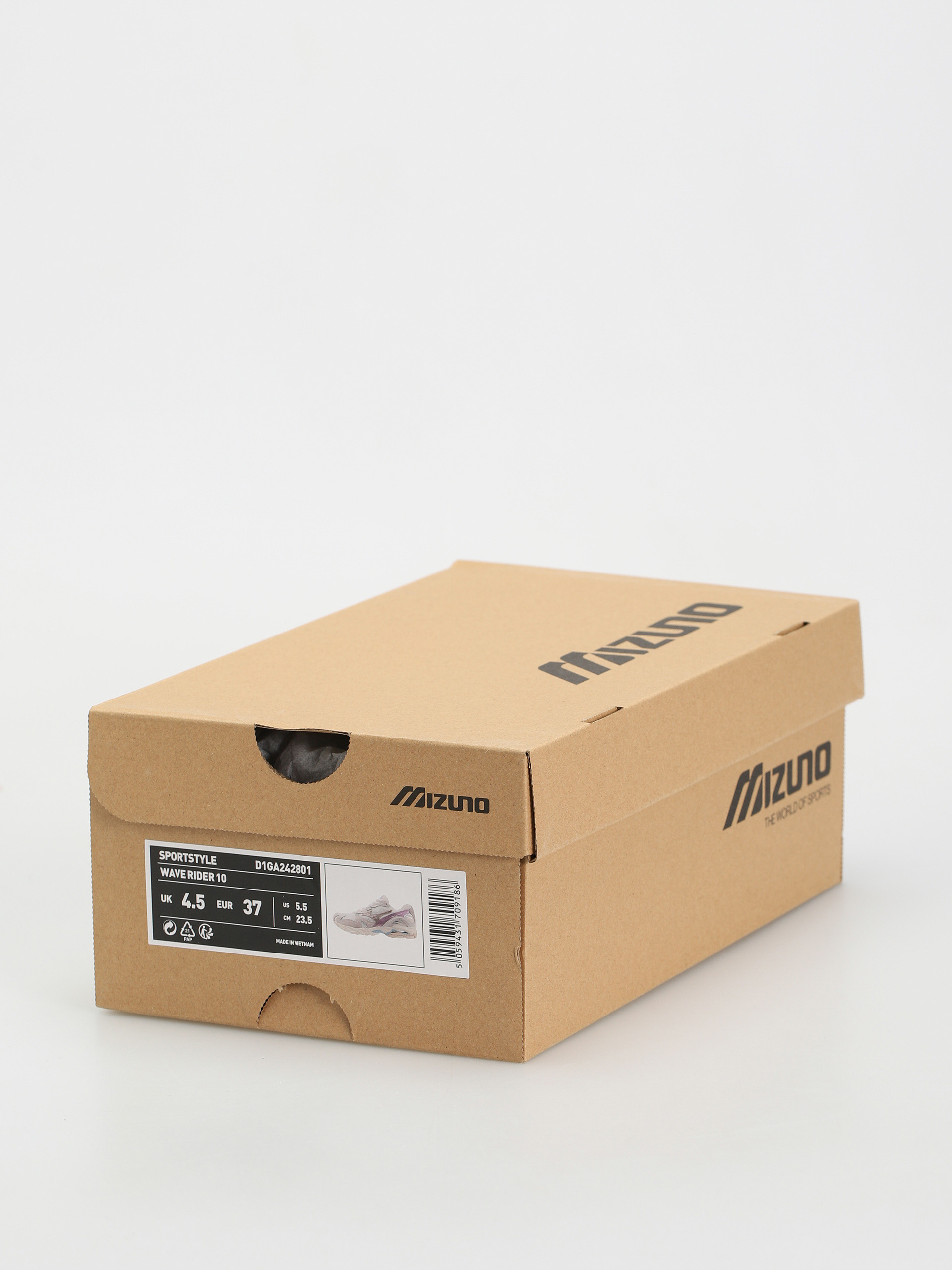 Buty Mizuno Wave Rider 10 Kosei (white sand/shifting sand/snow white)