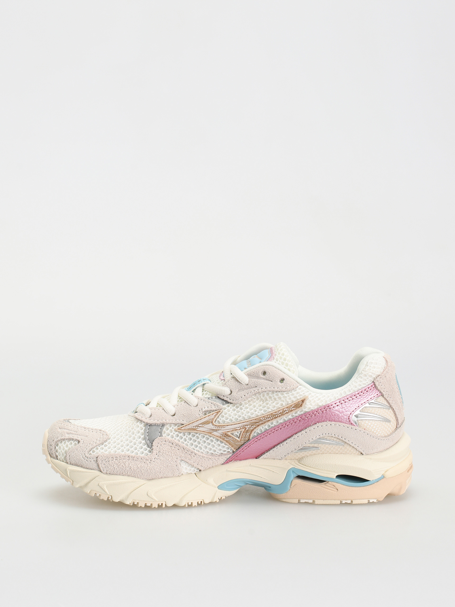 Buty Mizuno Wave Rider 10 Kosei (white sand/shifting sand/snow white)