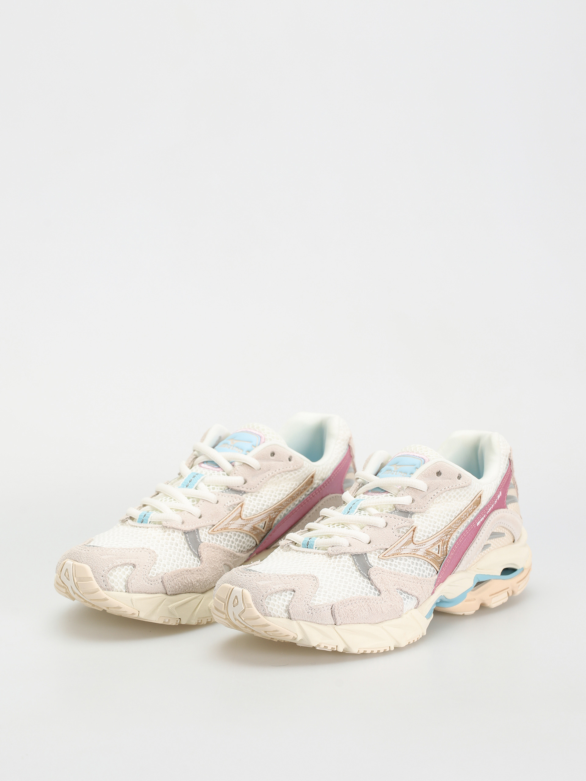 Buty Mizuno Wave Rider 10 Kosei (white sand/shifting sand/snow white)