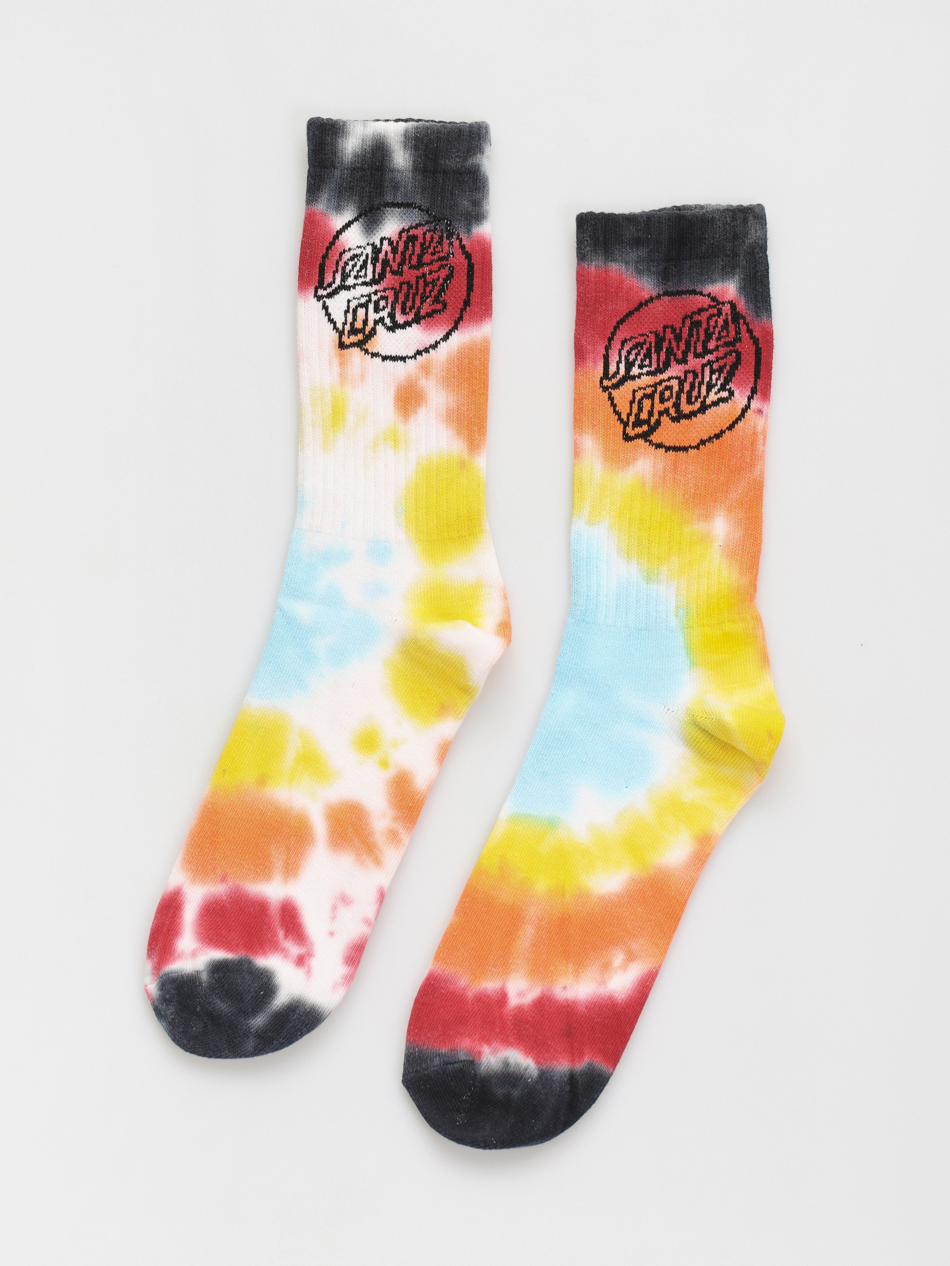 Skarpetki Santa Cruz Opus Dot (black rainbow)