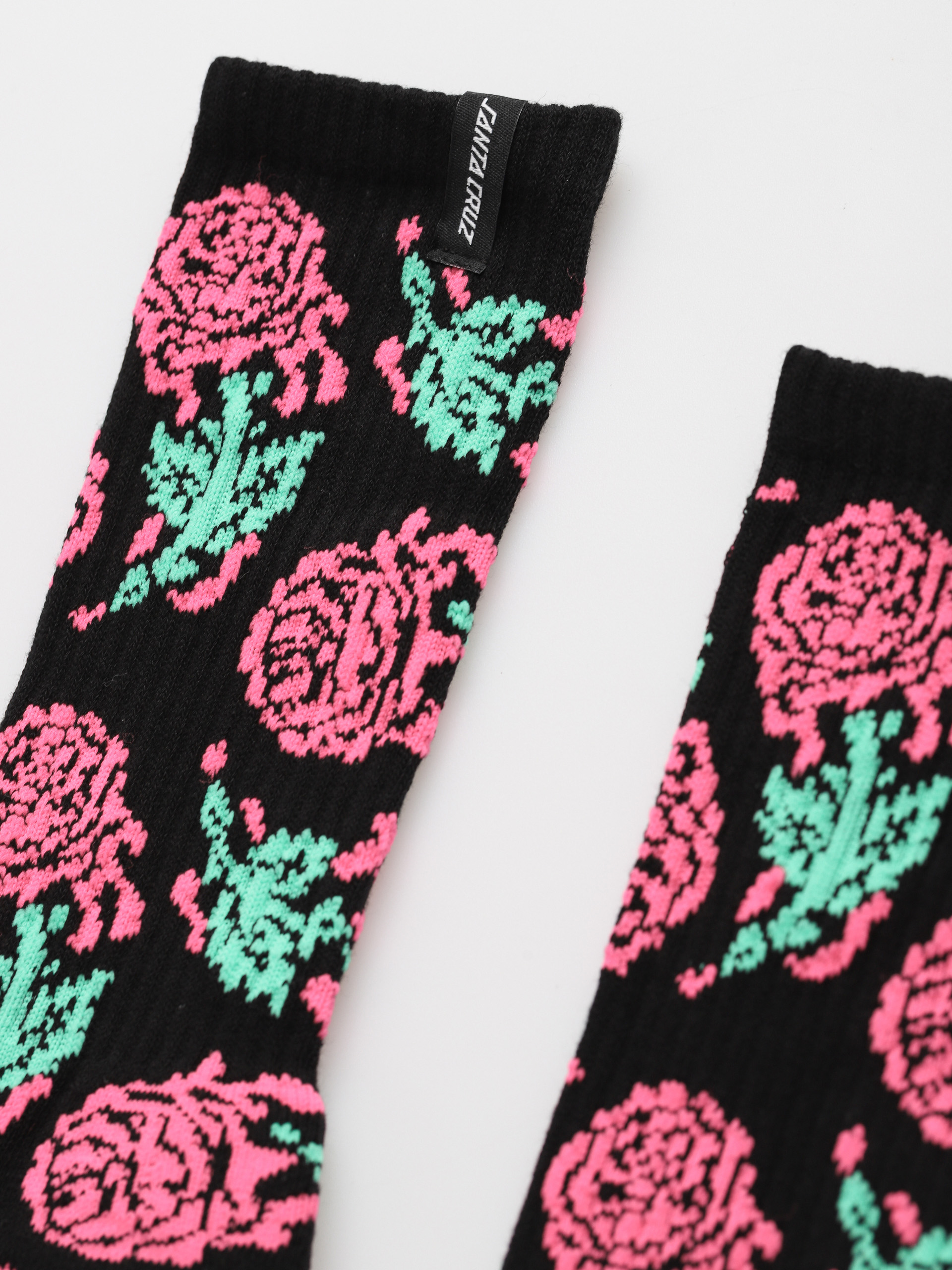 Skarpetki Santa Cruz Dressen Rose Crew Two (black)