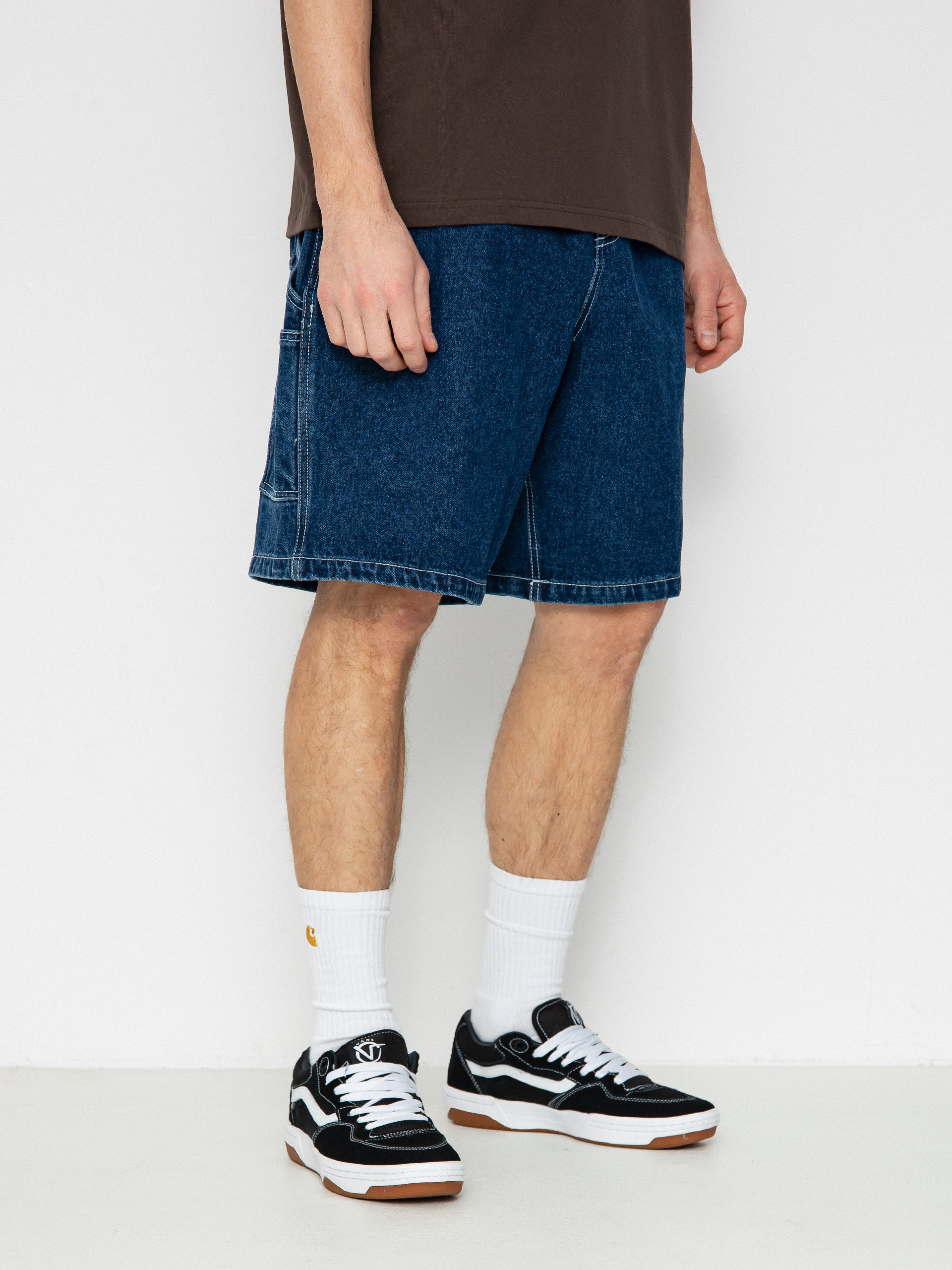 Szorty OBEY Easy Denim Carpenter (stone wash indigo)