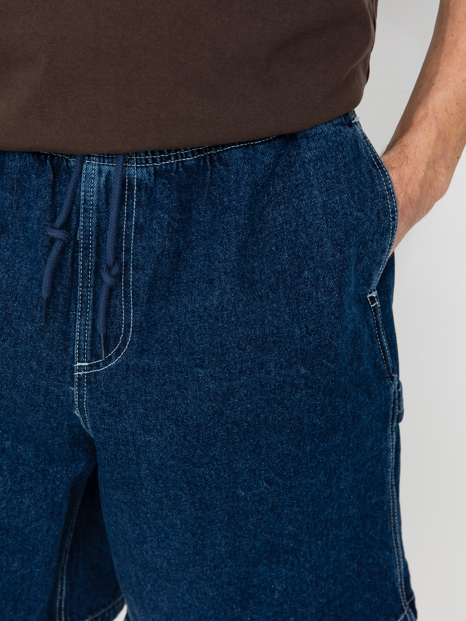 Szorty OBEY Easy Denim Carpenter (stone wash indigo)