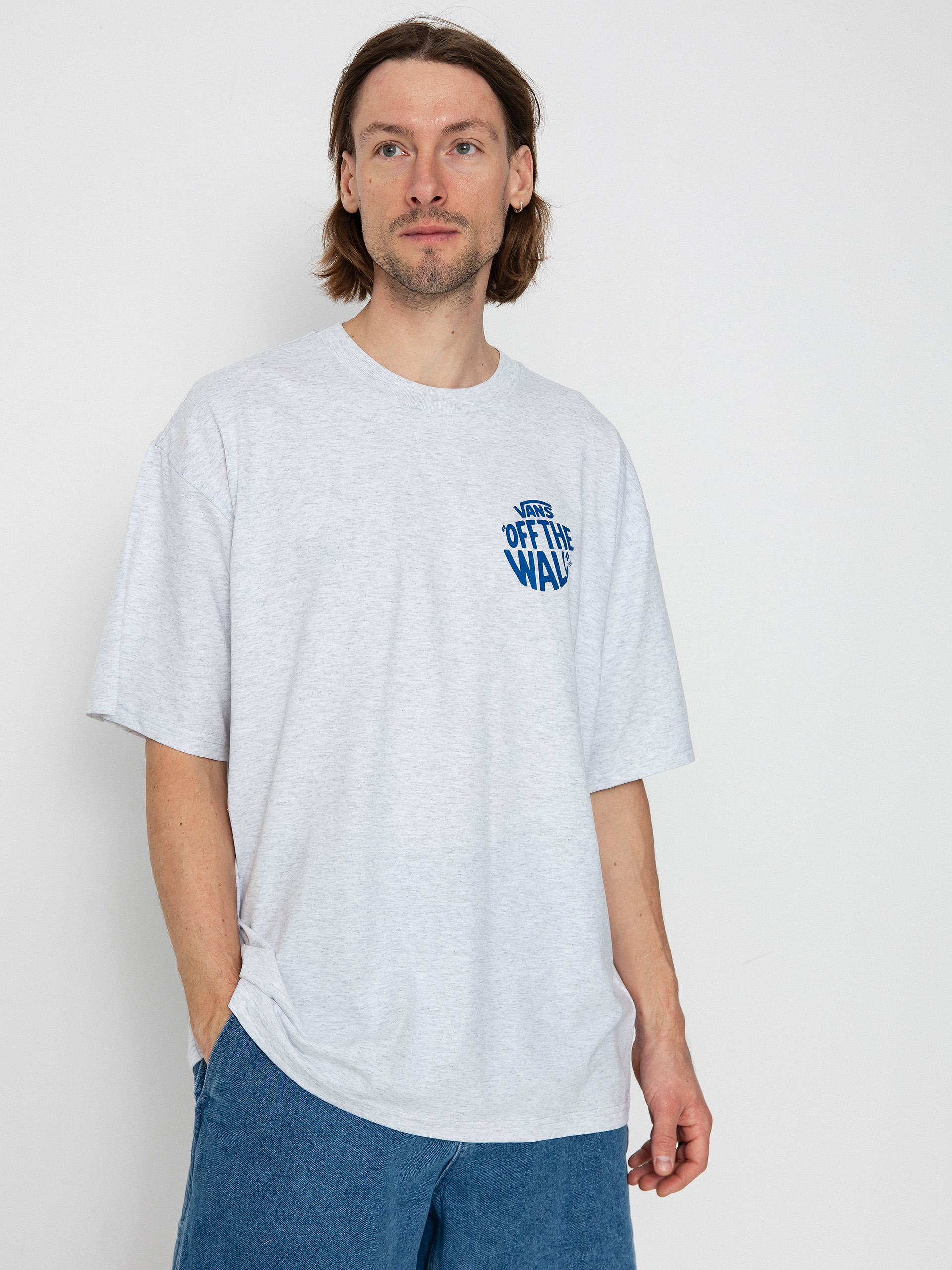 T-shirt Vans Vans Circle Loose Fit (light grey heather)