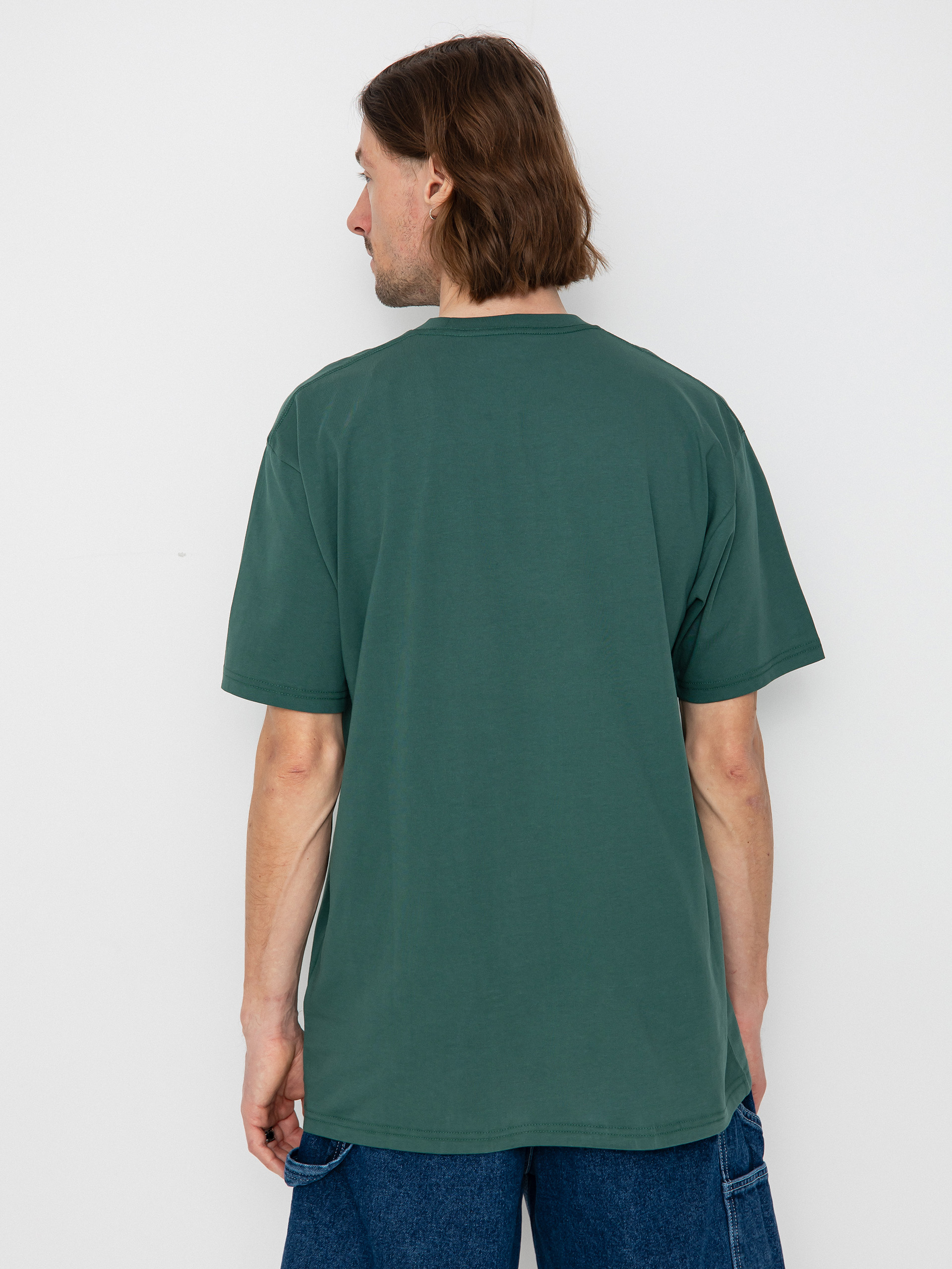 T-shirt Vans Left Chest Logo (bistro green)