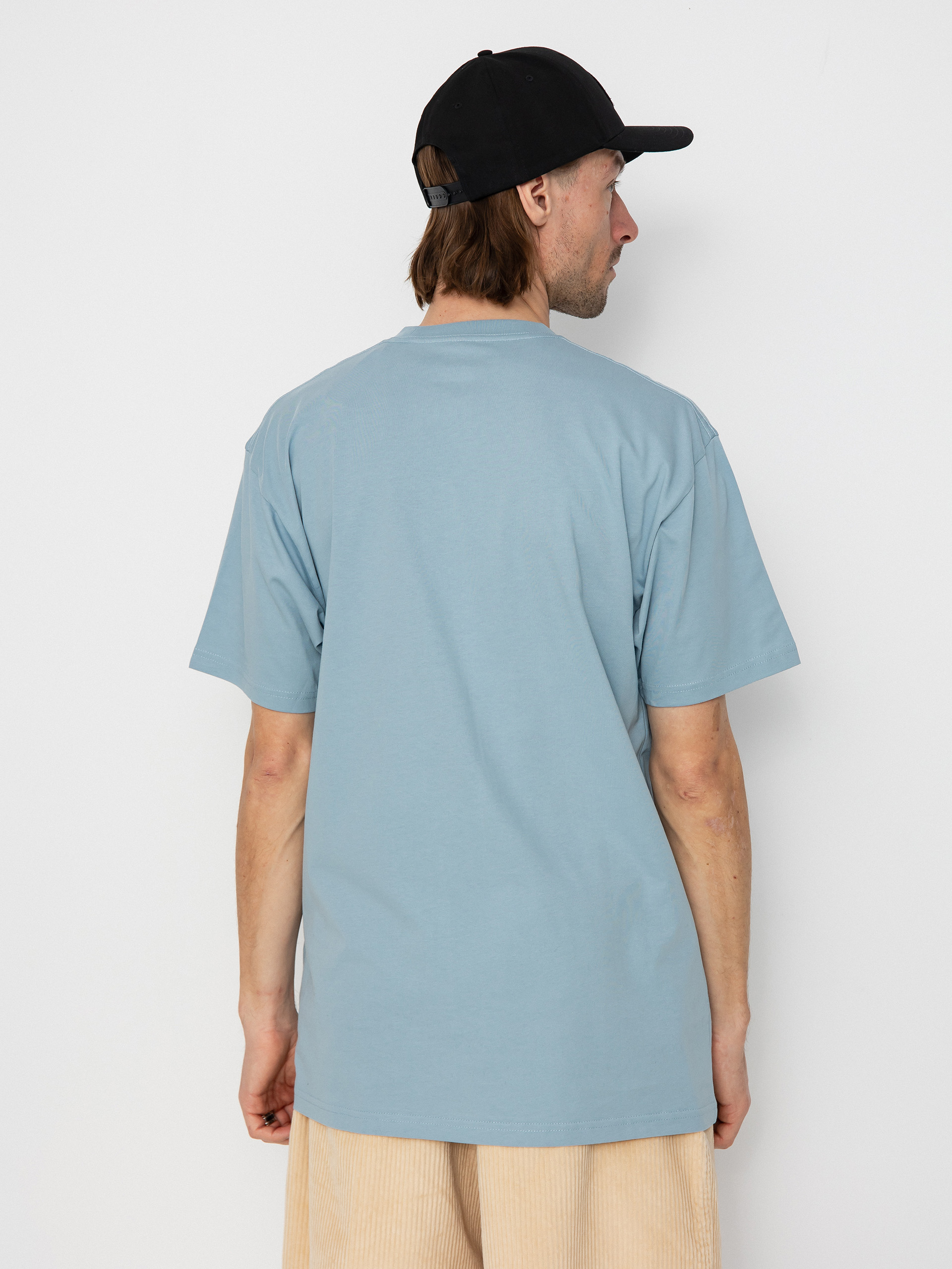 T-shirt Vans Classic Print Box (dusty blue/white)