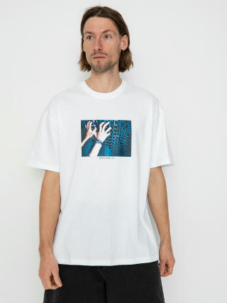 T-shirt Polar Skate Caged Hands (white)