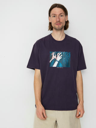 T-shirt Polar Skate Caged Hands (dark violet)