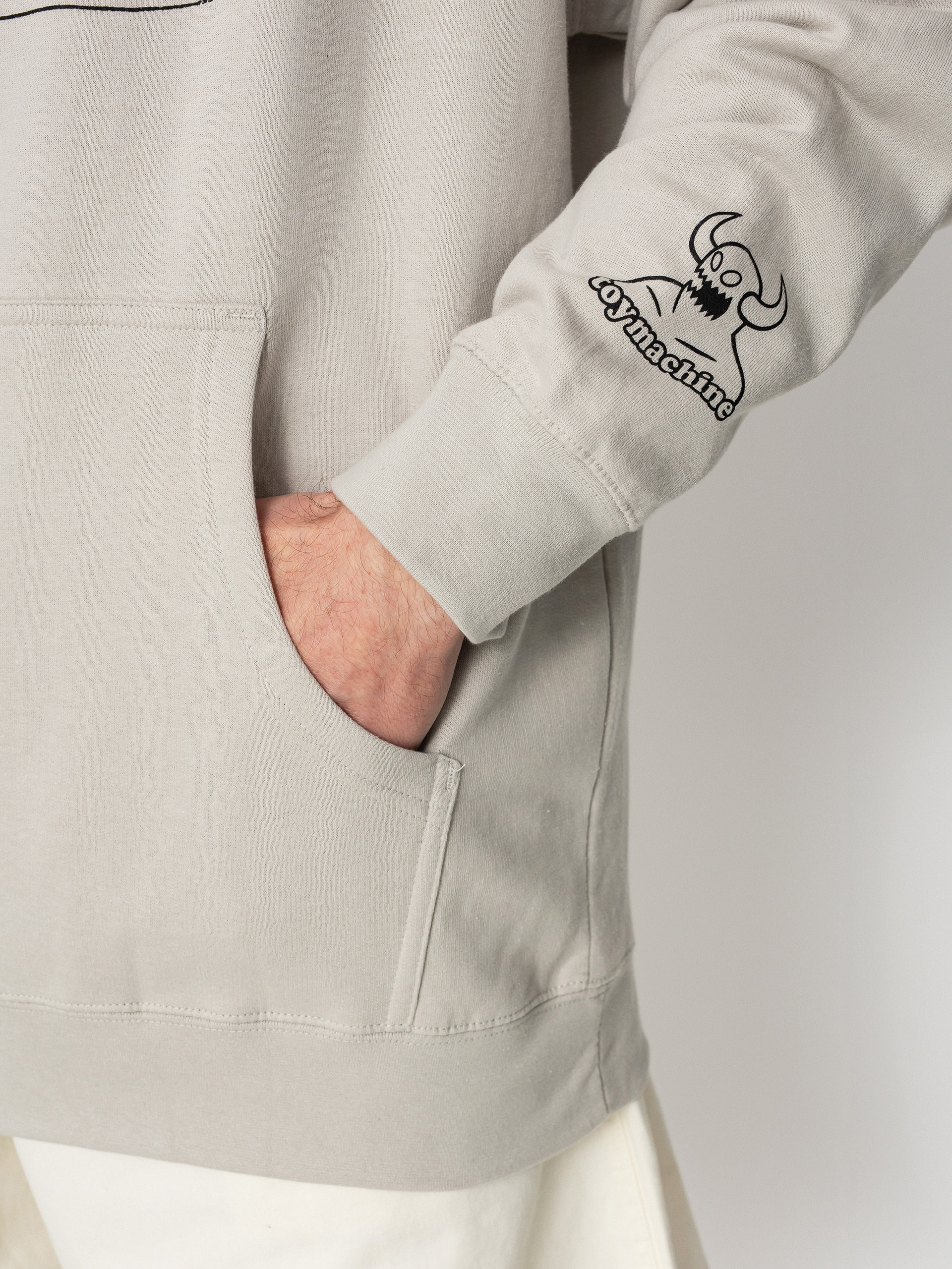 Bluza z kapturem Toy Machine Youthful HD (bone)