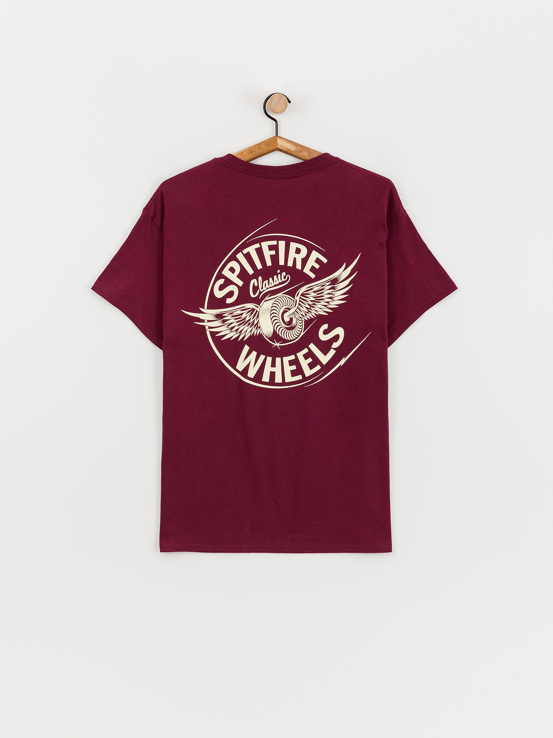 T-shirt Spitfire Flying Cls (maroon)