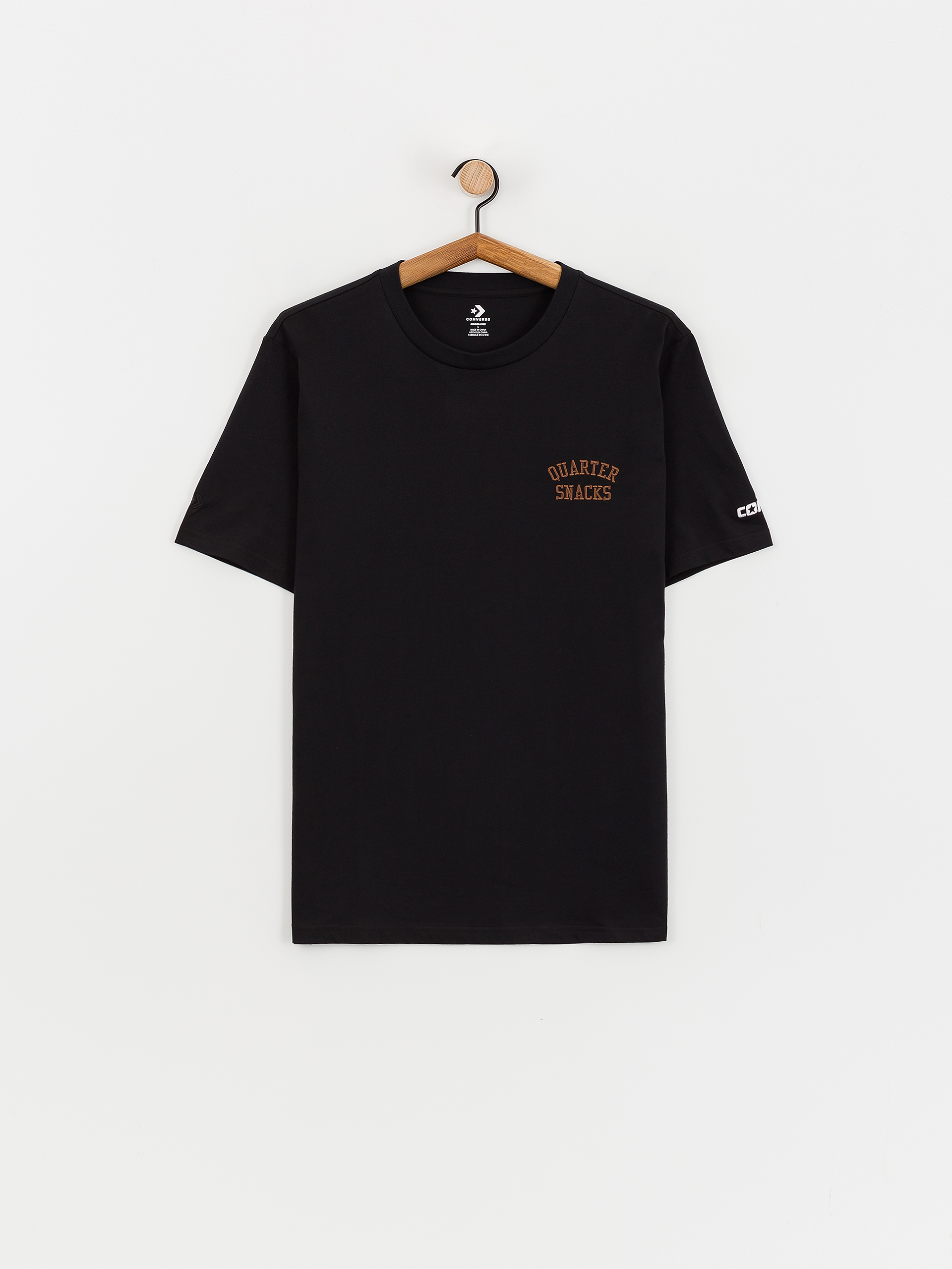 T-shirt Converse Quartersnacks (black)