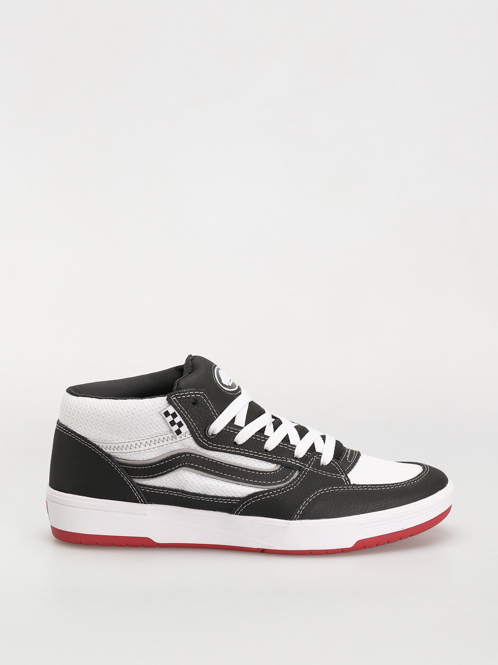 Buty Vans Zahba Mid (black/white/red)