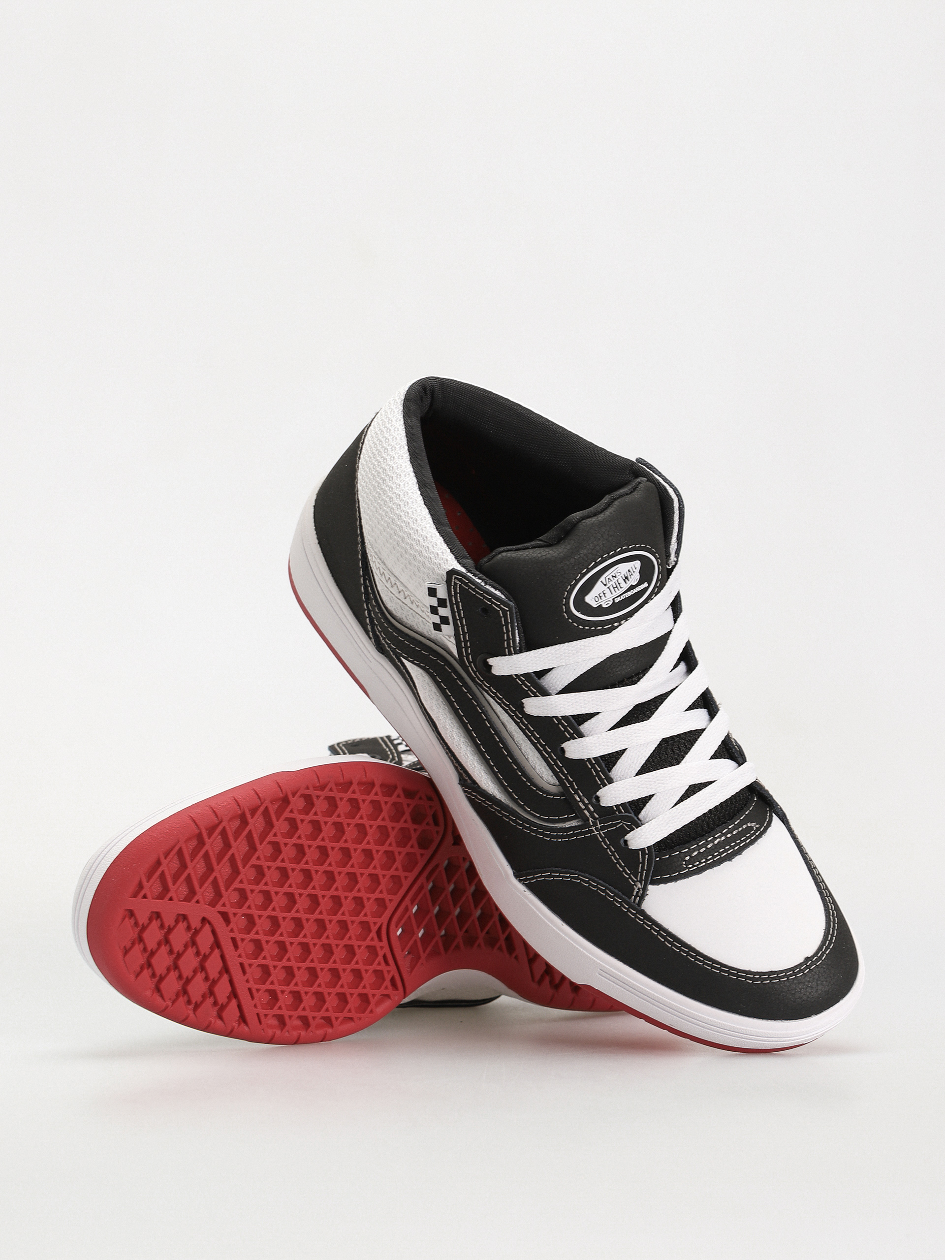 Buty Vans Zahba Mid (black/white/red)