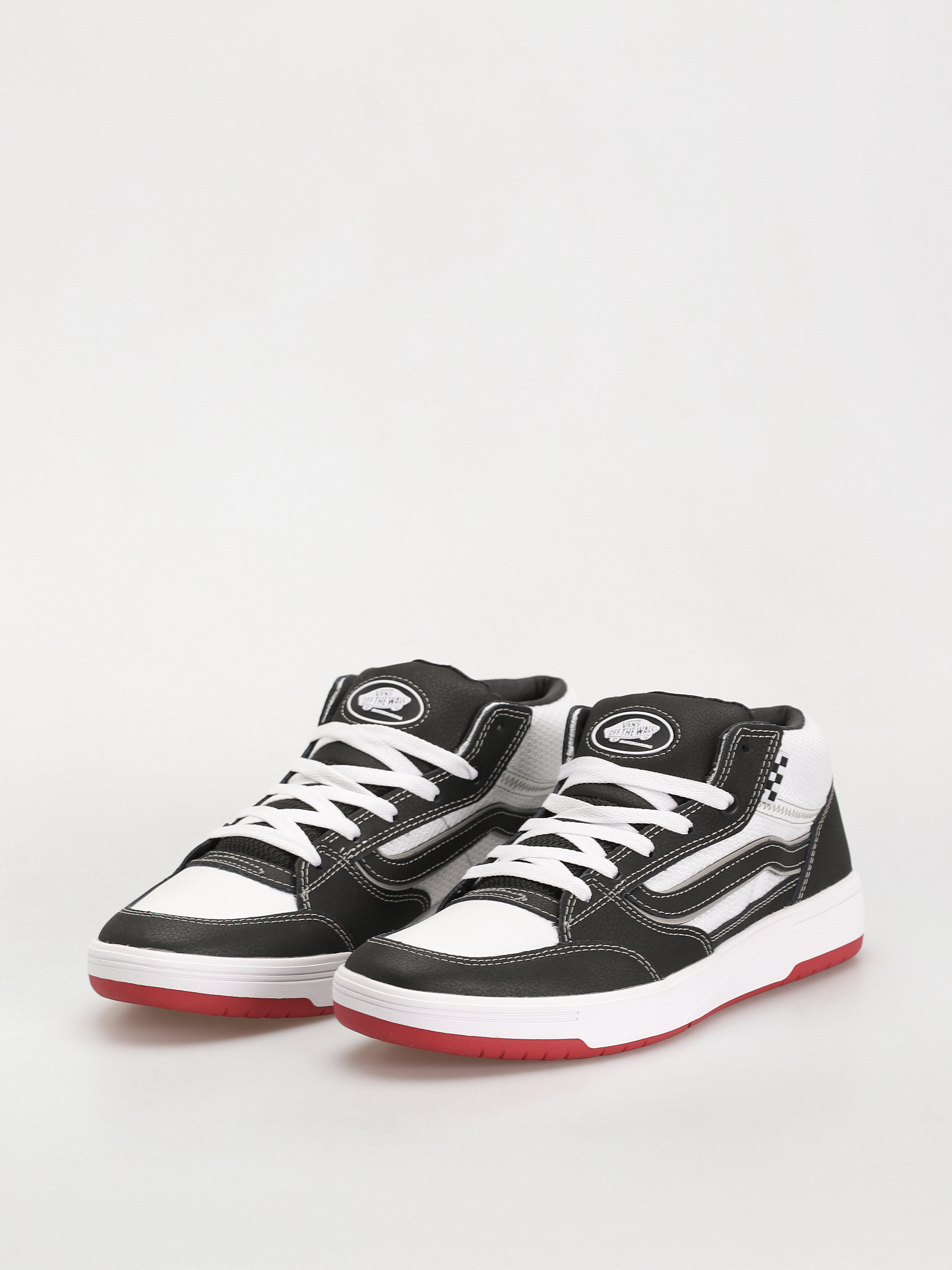 Buty Vans Zahba Mid (black/white/red)