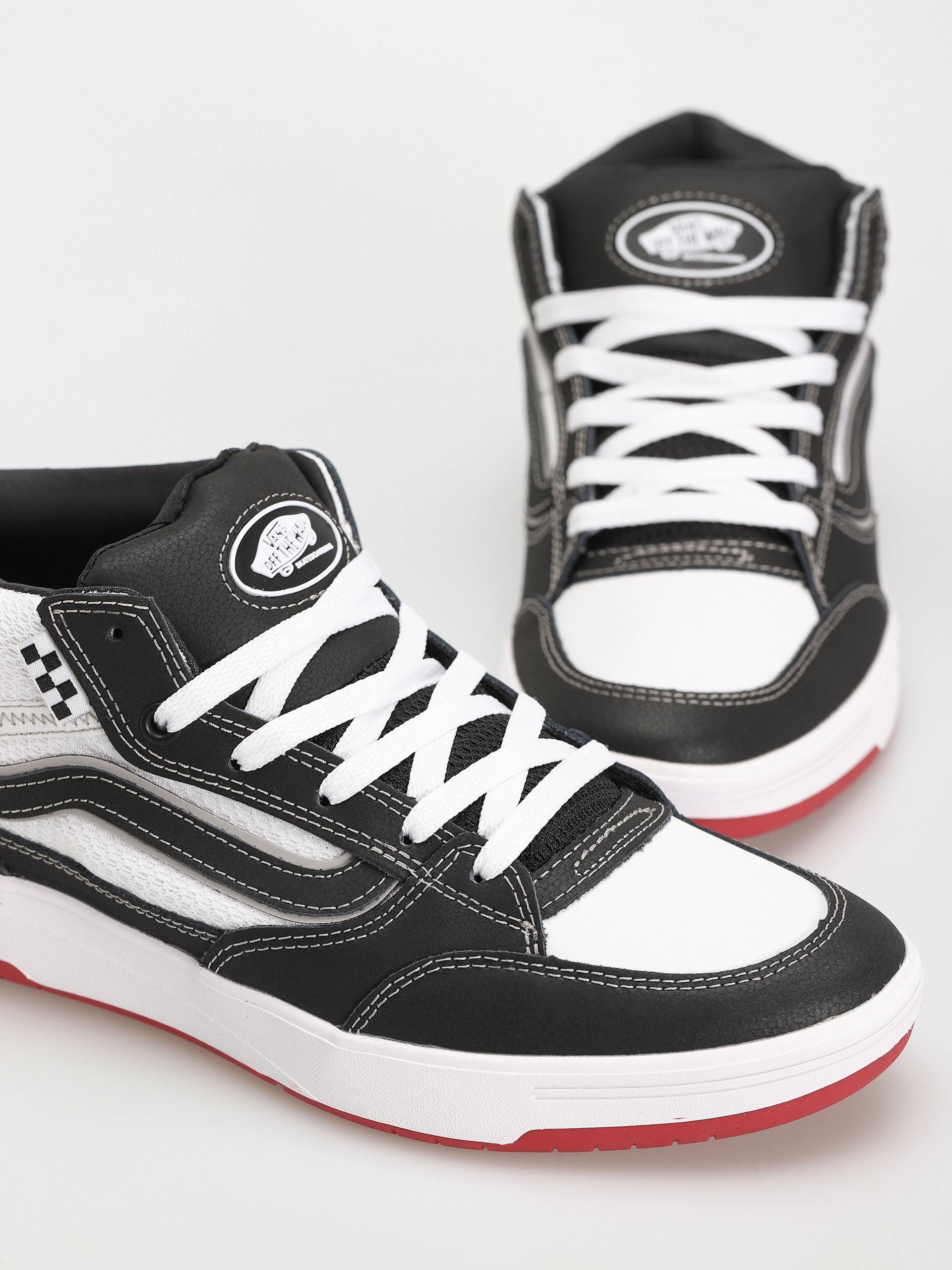 Buty Vans Zahba Mid (black/white/red)
