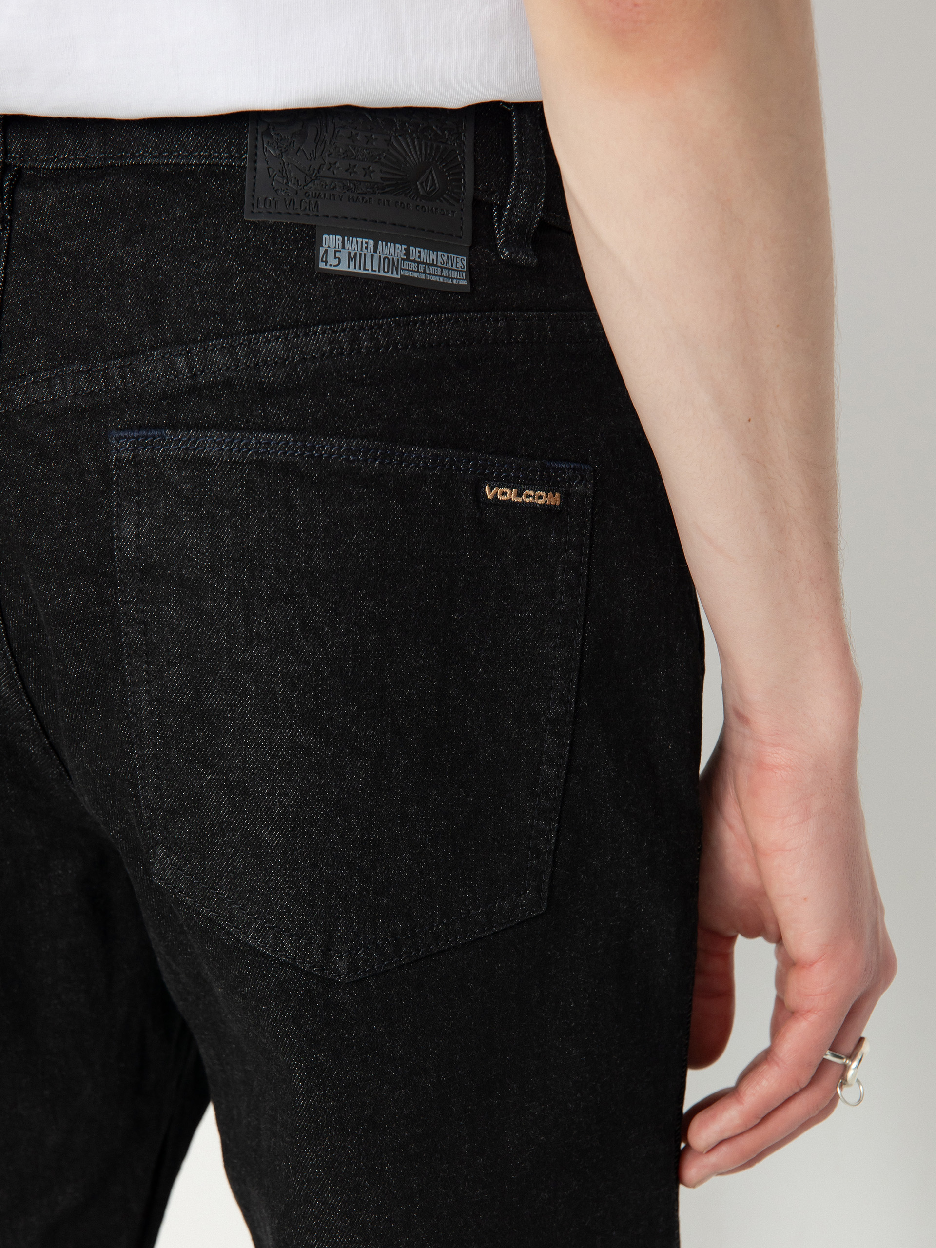 Spodnie Volcom Modown Denim (black rinser)