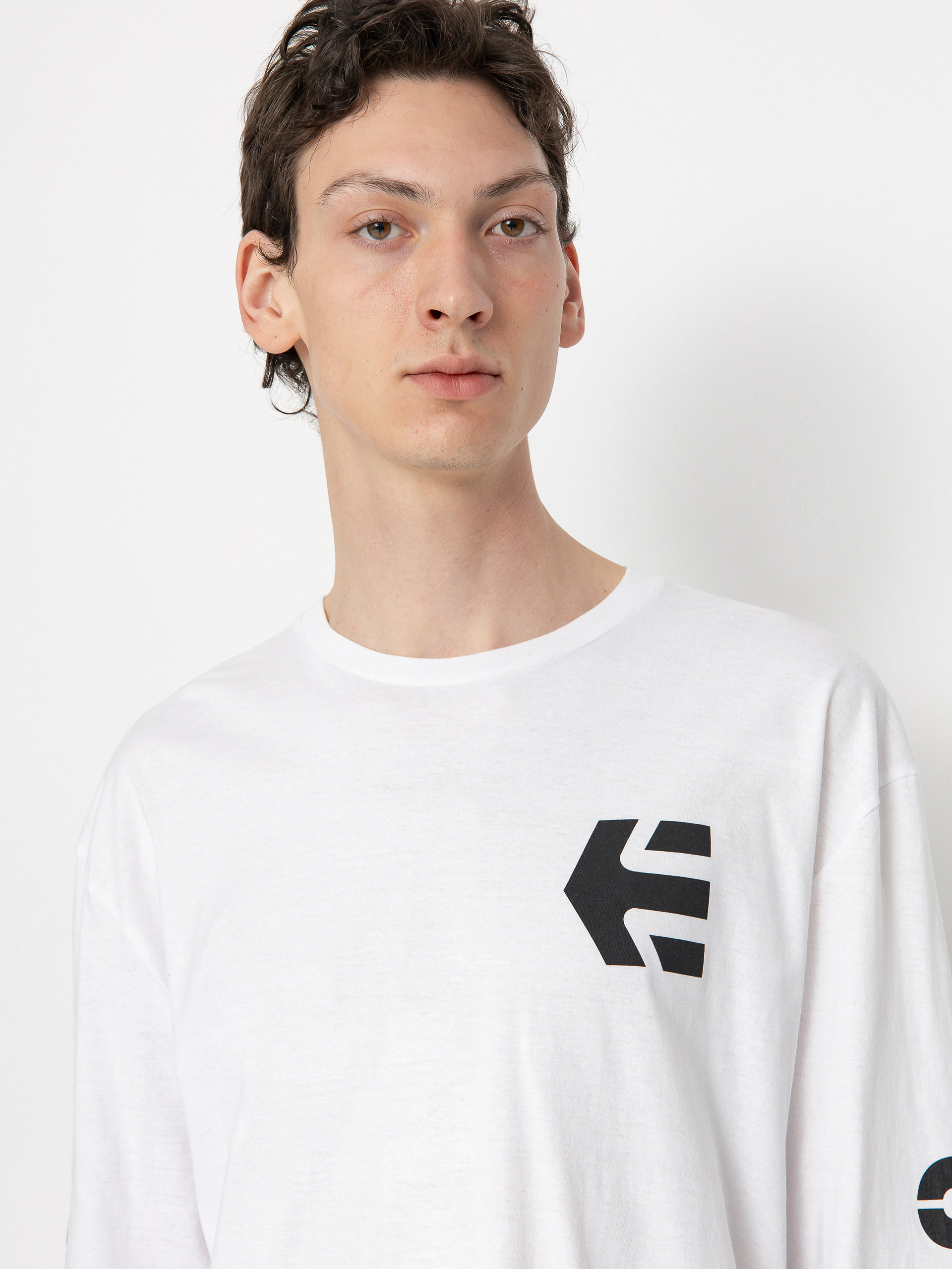 Longsleeve Etnies Icon (white/black)