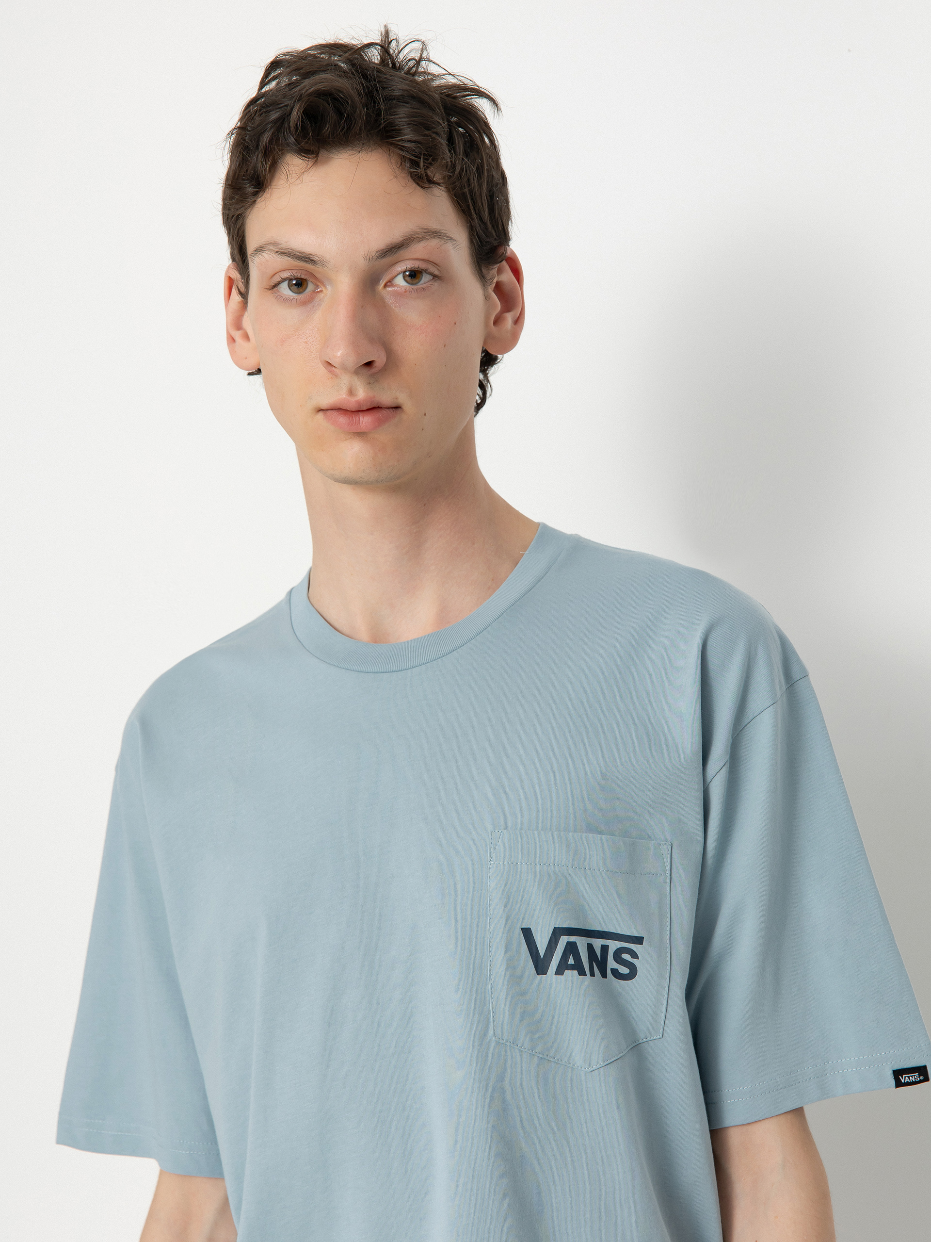 T-shirt Vans Style 76 Back (dusty blue/dress blues)