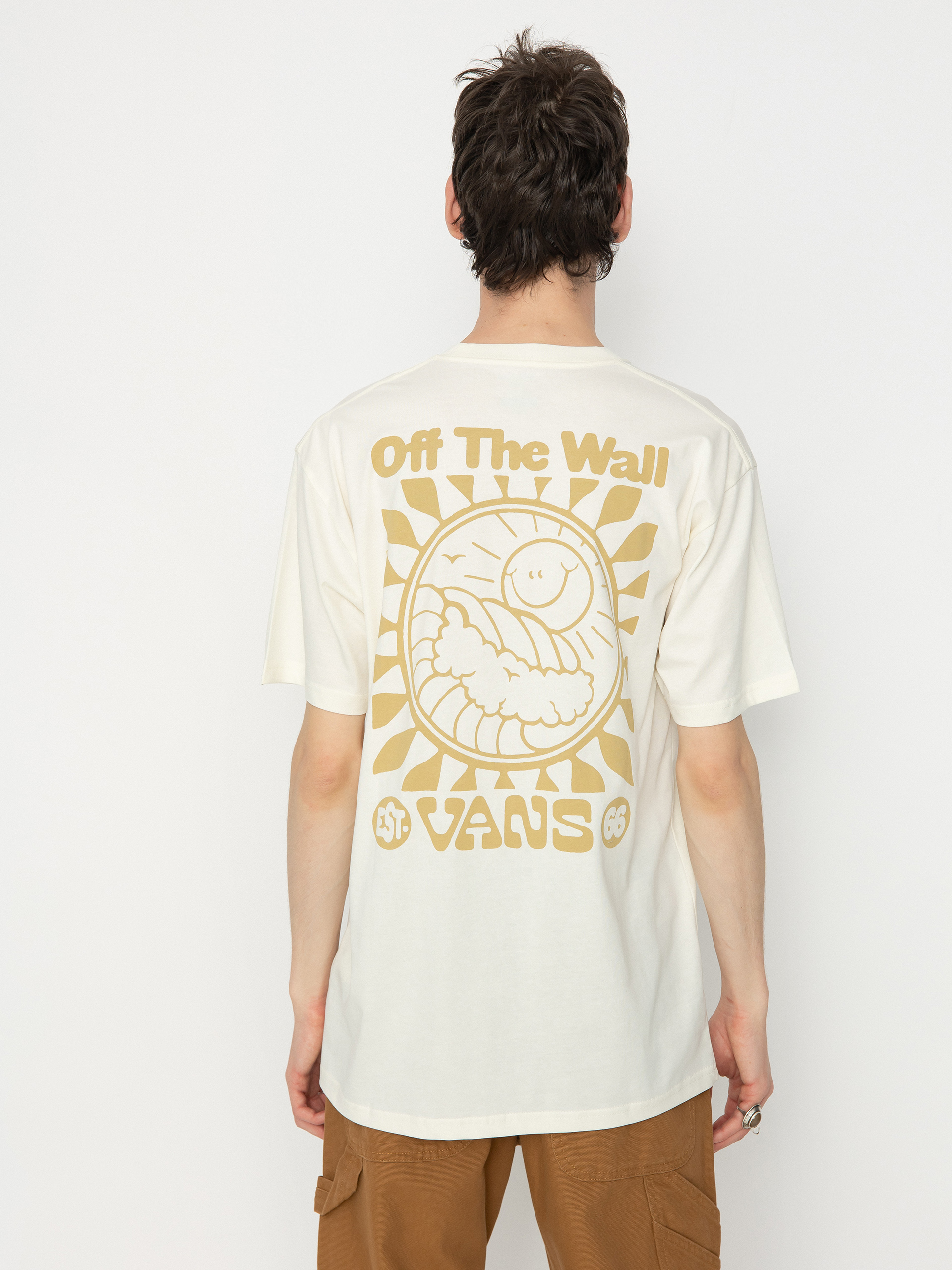 T-shirt Vans Sun And Surf (marshmallow)